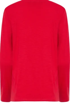 M&Co M&Co 2 Pack Black & Red V-Neck T-Shirts