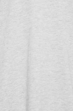 M&Co M&Co Grey V-Neck Long Sleeve T-Shirt