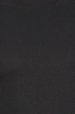 M&Co Womens M&Co Black & Red Contrast Sleeve Blouse