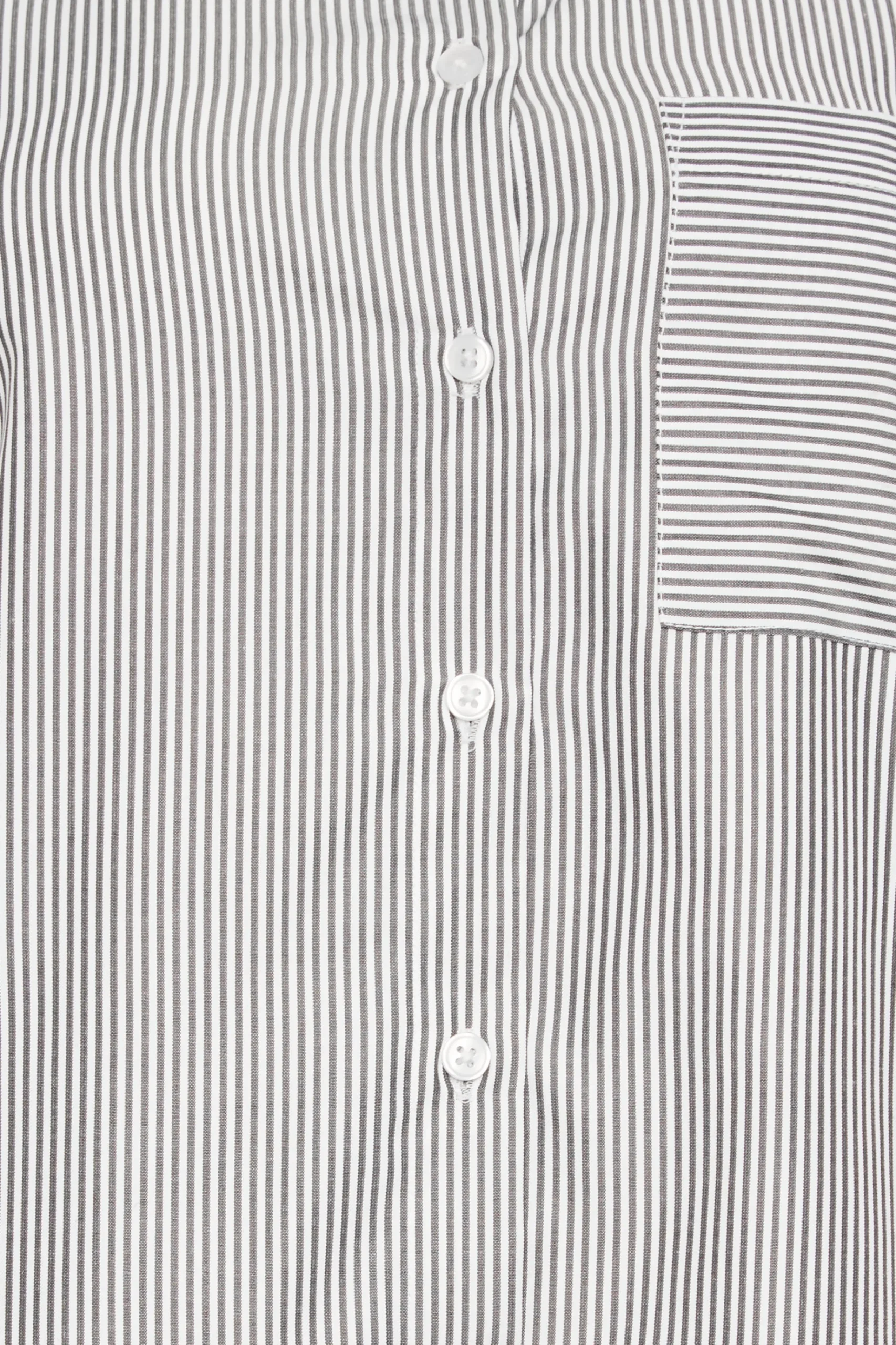 M&Co Womens M&Co Black & White Striped Shirt