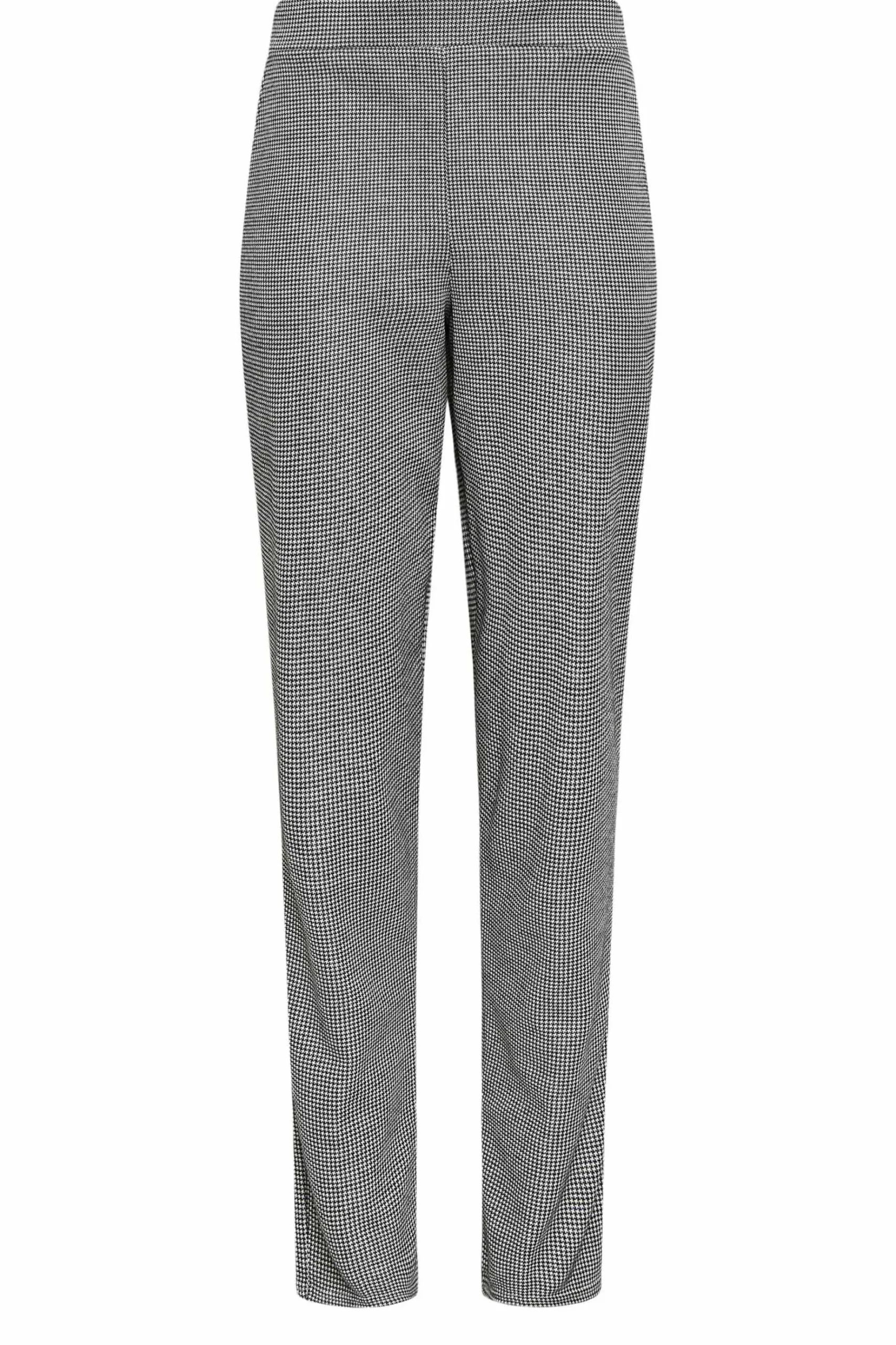 M&Co Womens M&Co Black & White Dogtooth Trousers