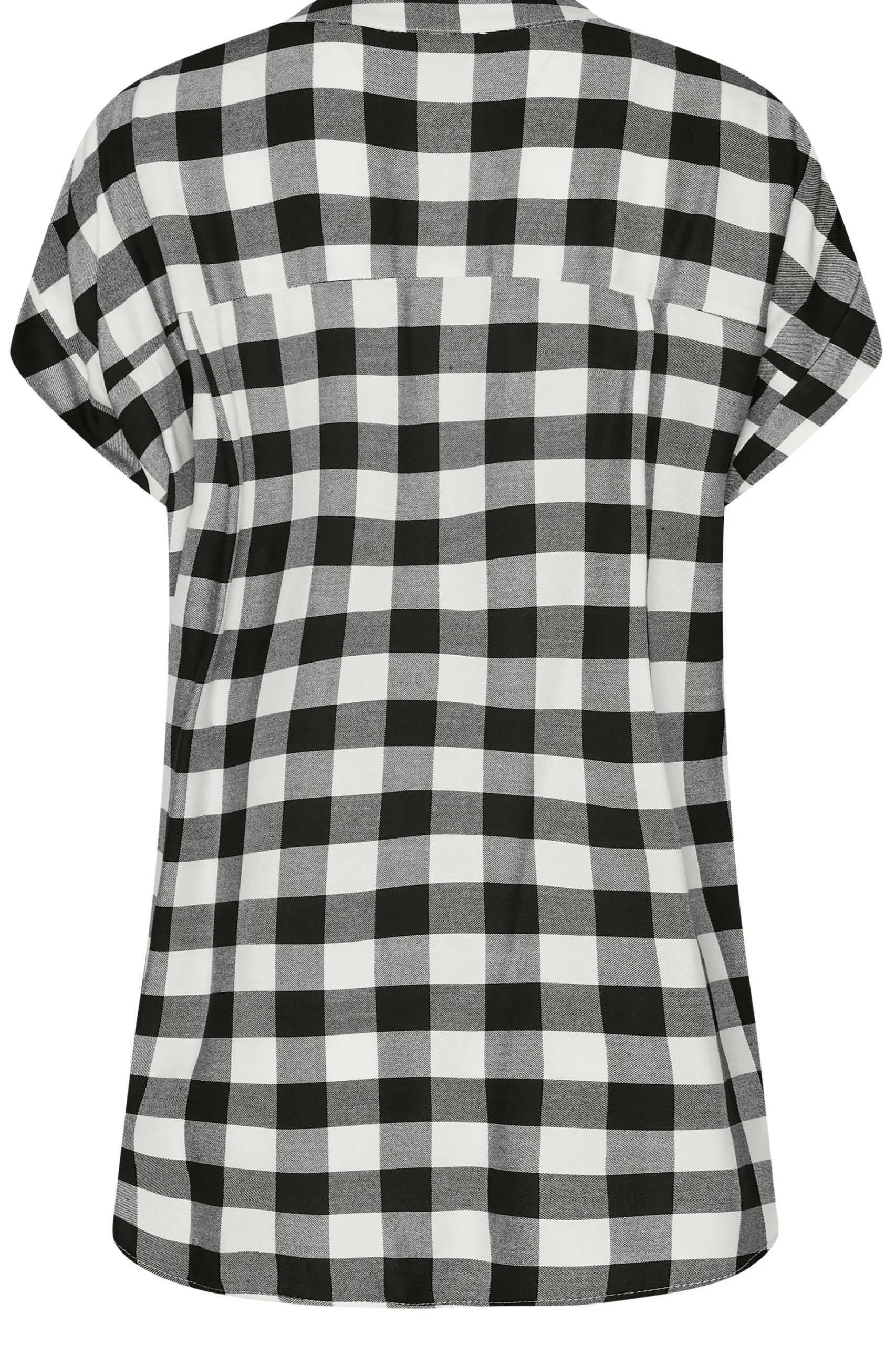 M&Co Womens M&Co Black Check Print Shirt