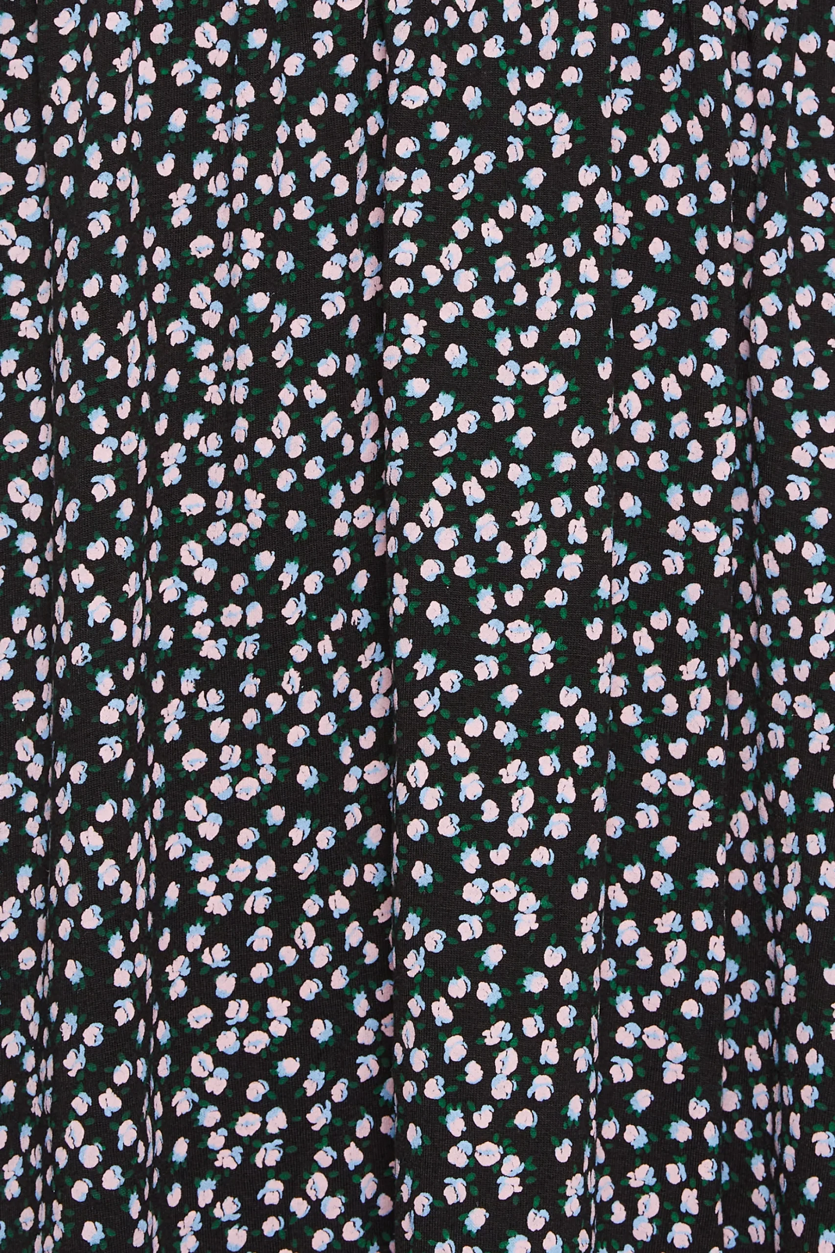 M&Co Womens M&Co Black Ditsy Floral Print Maxi Dress