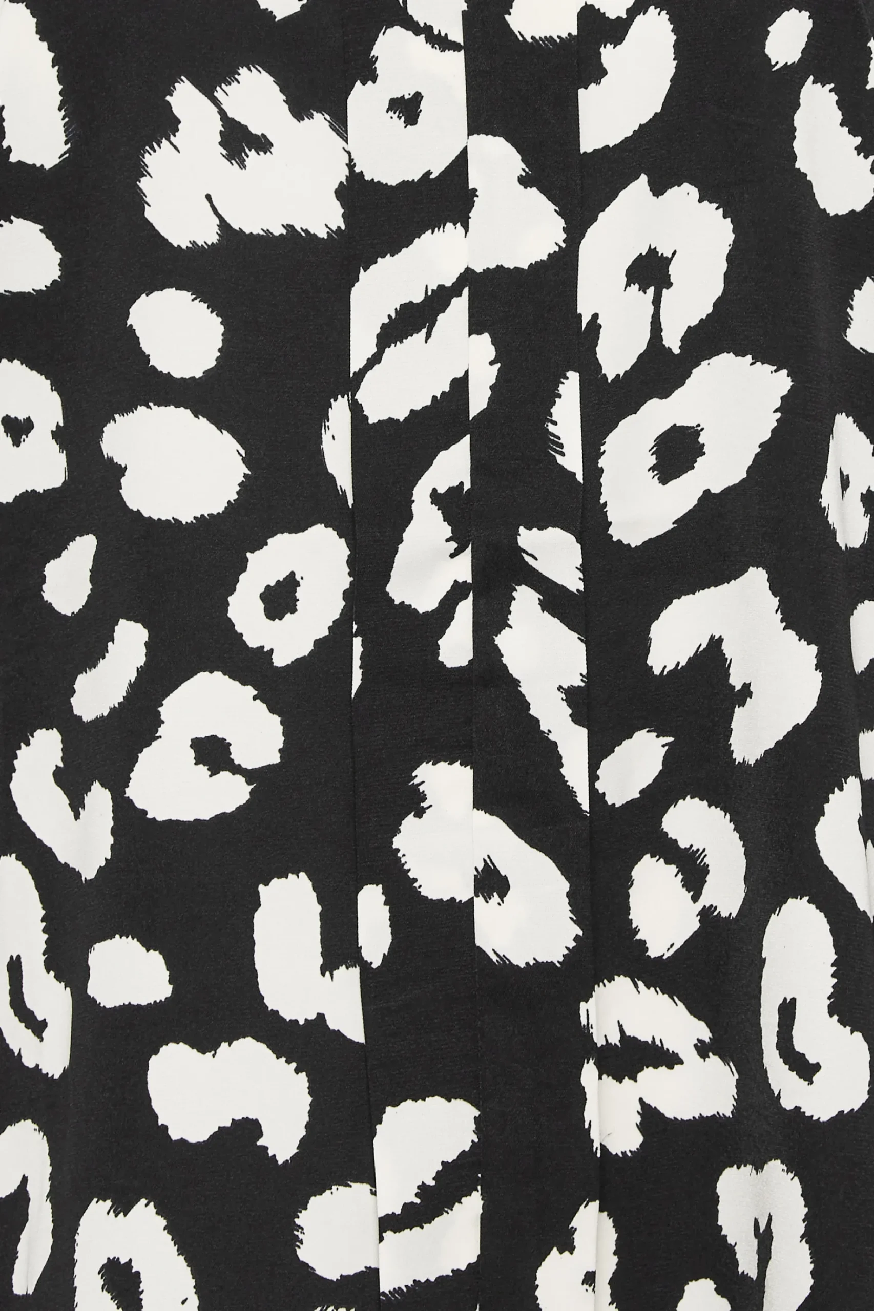 M&Co Womens M&Co Black Leopard Print Blouse