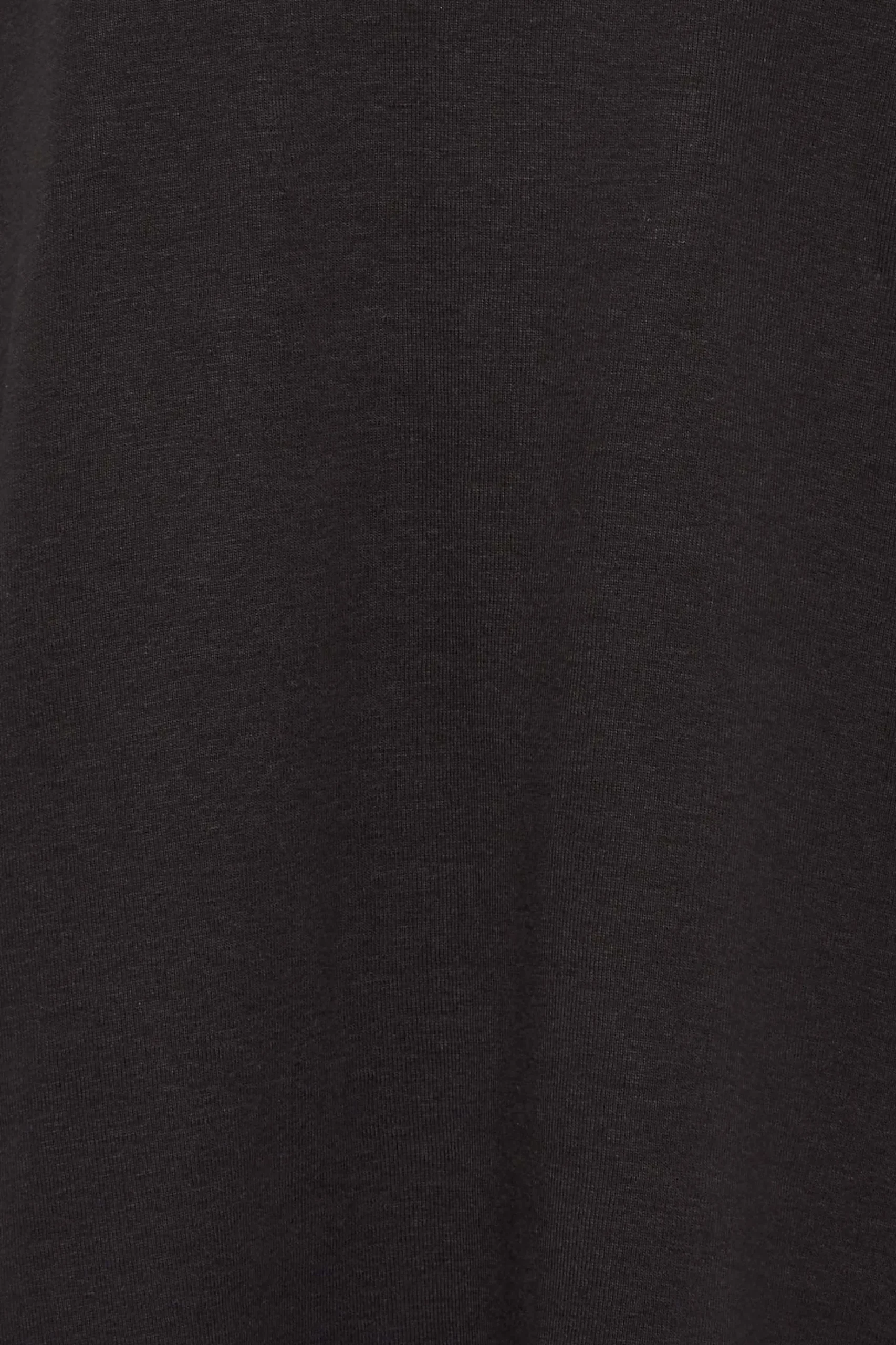 M&Co Womens M&Co Black Long Sleeve Cotton Blend Top