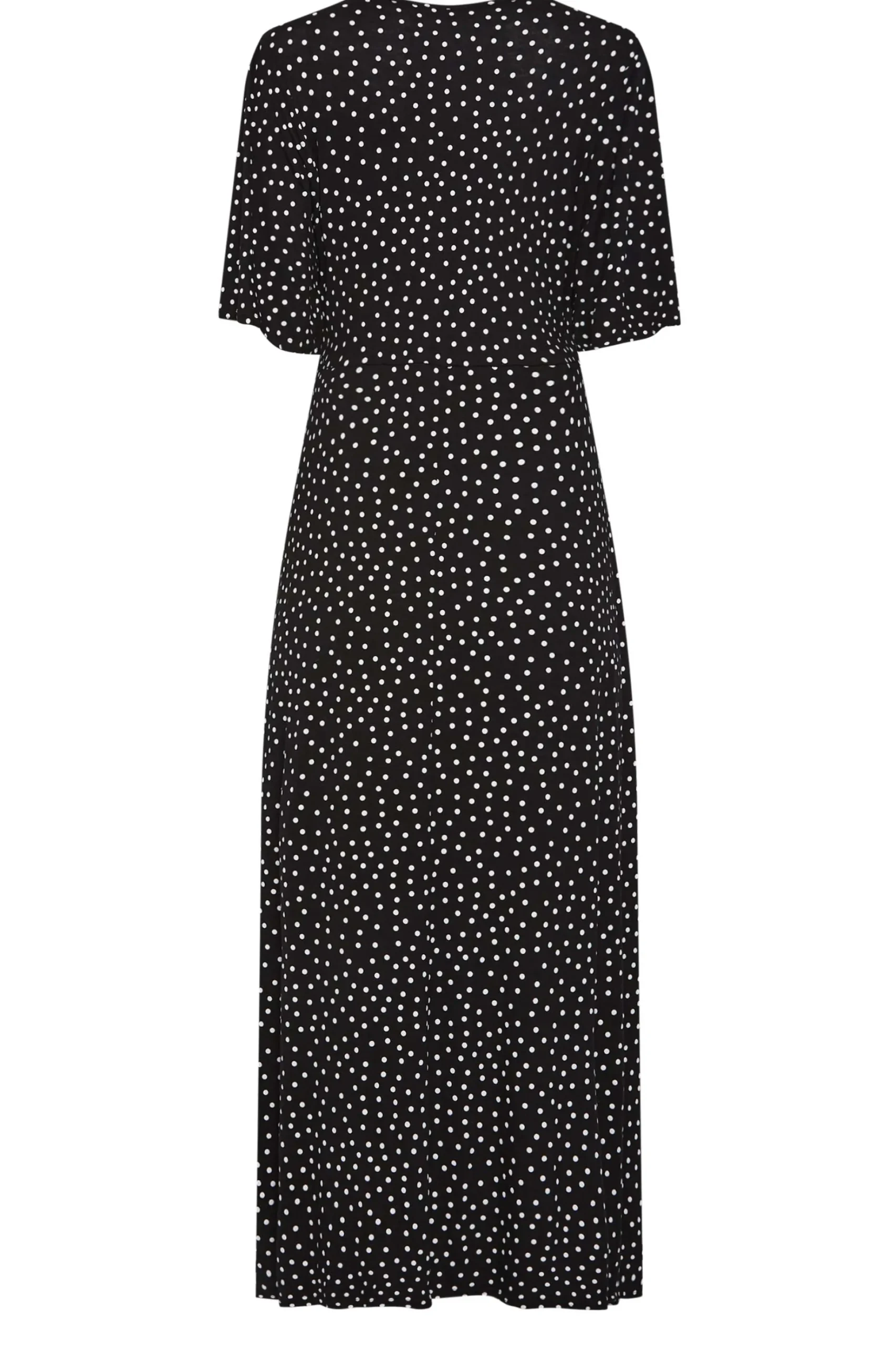 M&Co Womens M&Co Black Polka Dot Maxi Dress
