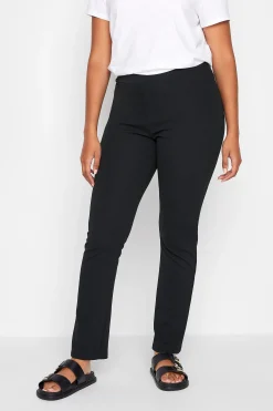 M&Co Womens M&Co Black Pull-On Slim Leg Trousers