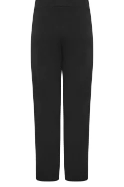 M&Co Womens M&Co Black Pull-On Slim Leg Trousers