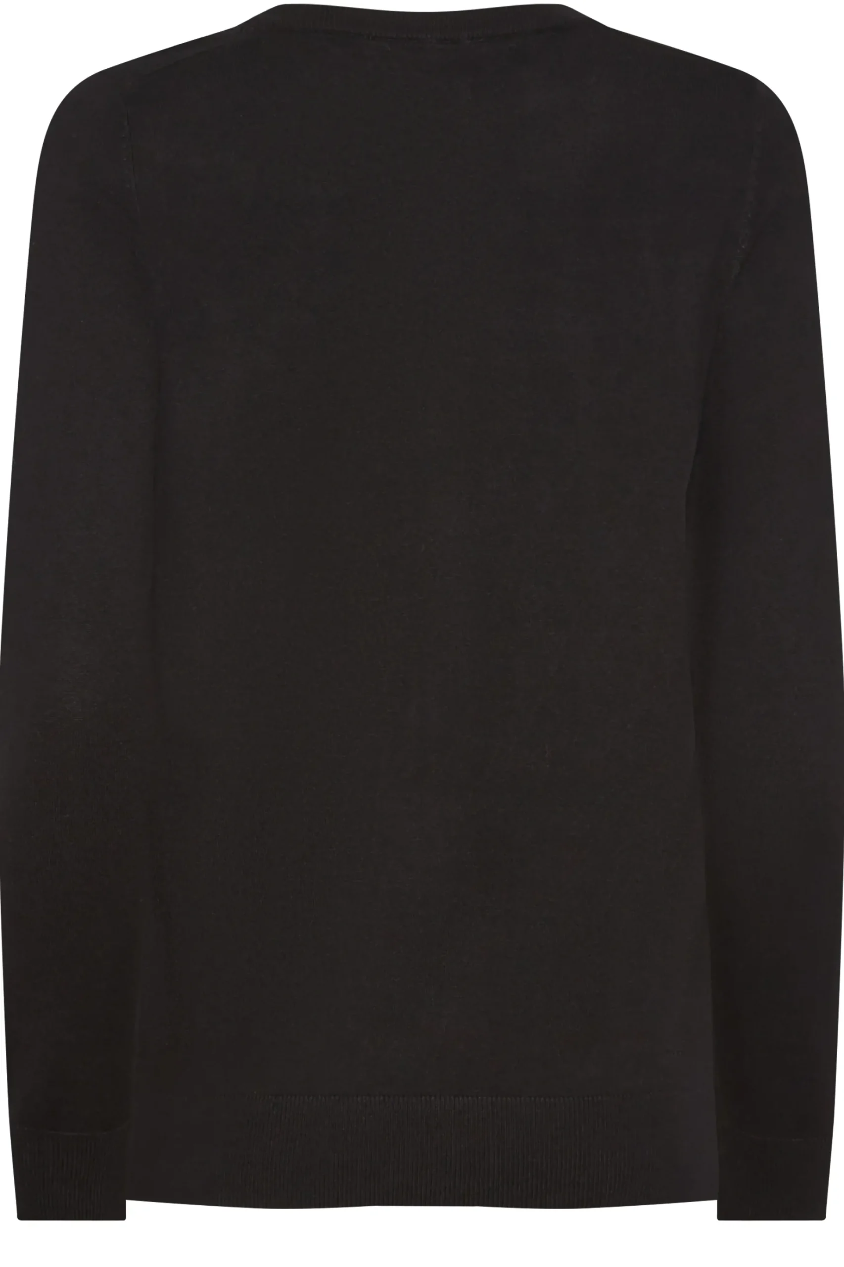 M&Co Womens M&Co Black Ribbed Shoulder Cardigan