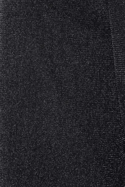 M&Co Womens M&Co Black Shimmer Keyhole Blouse