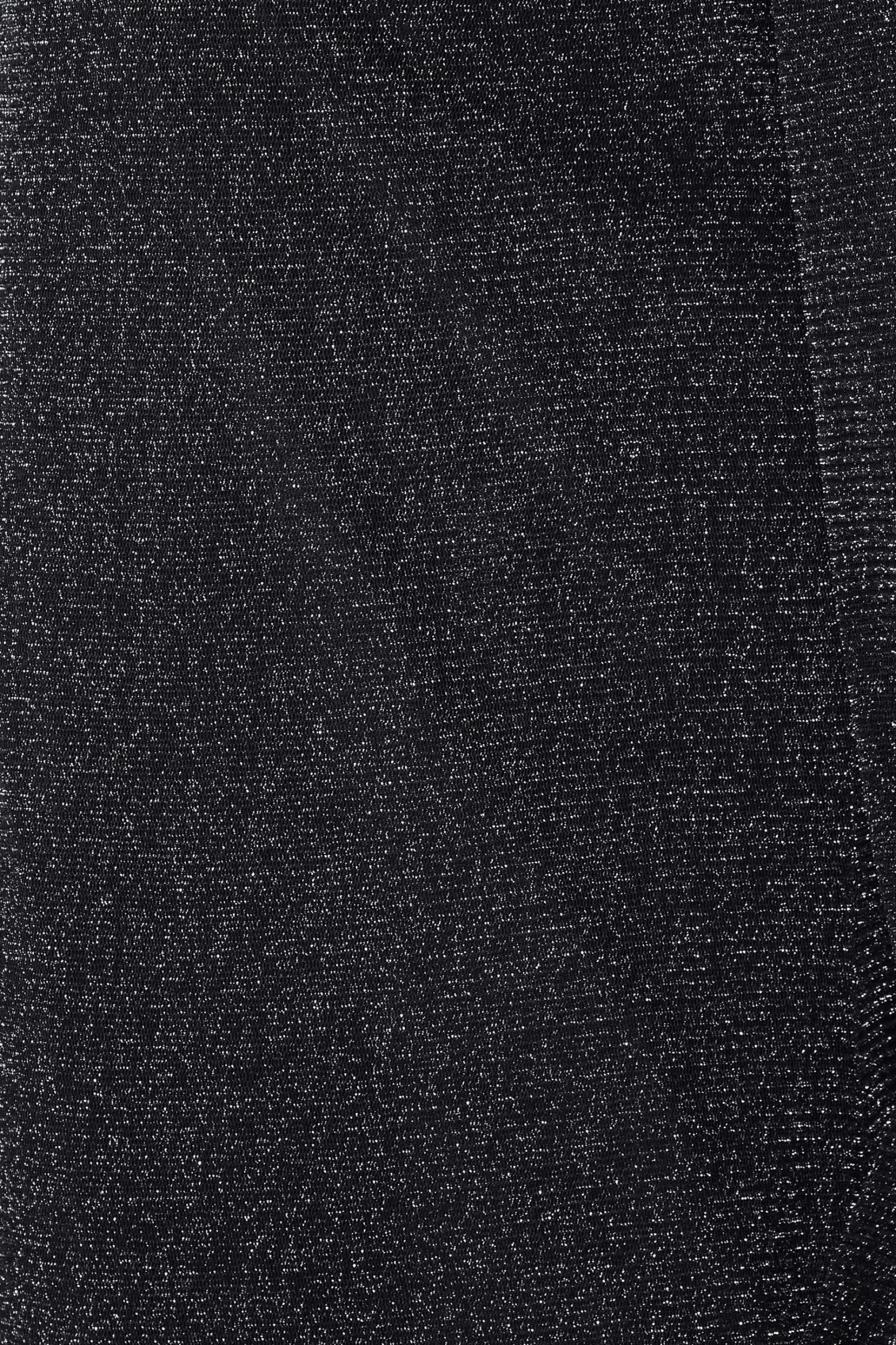 M&Co Womens M&Co Black Shimmer Keyhole Blouse