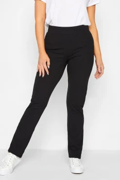 M&Co Womens M&Co Black Slim Leg Yoga Pants