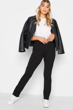 M&Co Womens M&Co Black Slim Leg Yoga Pants
