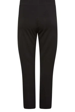 M&Co Womens M&Co Black Slim Leg Yoga Pants