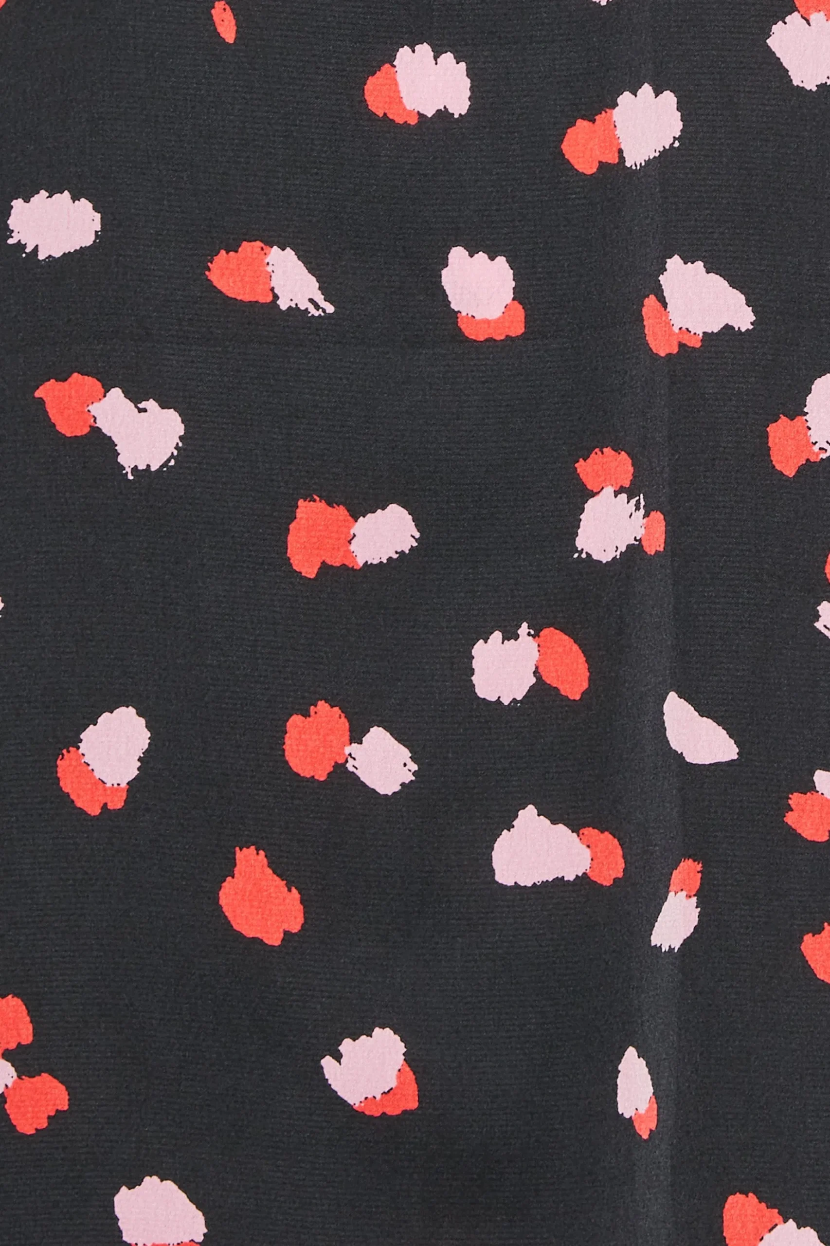 M&Co Womens M&Co Black Spot Print Halterneck Blouse