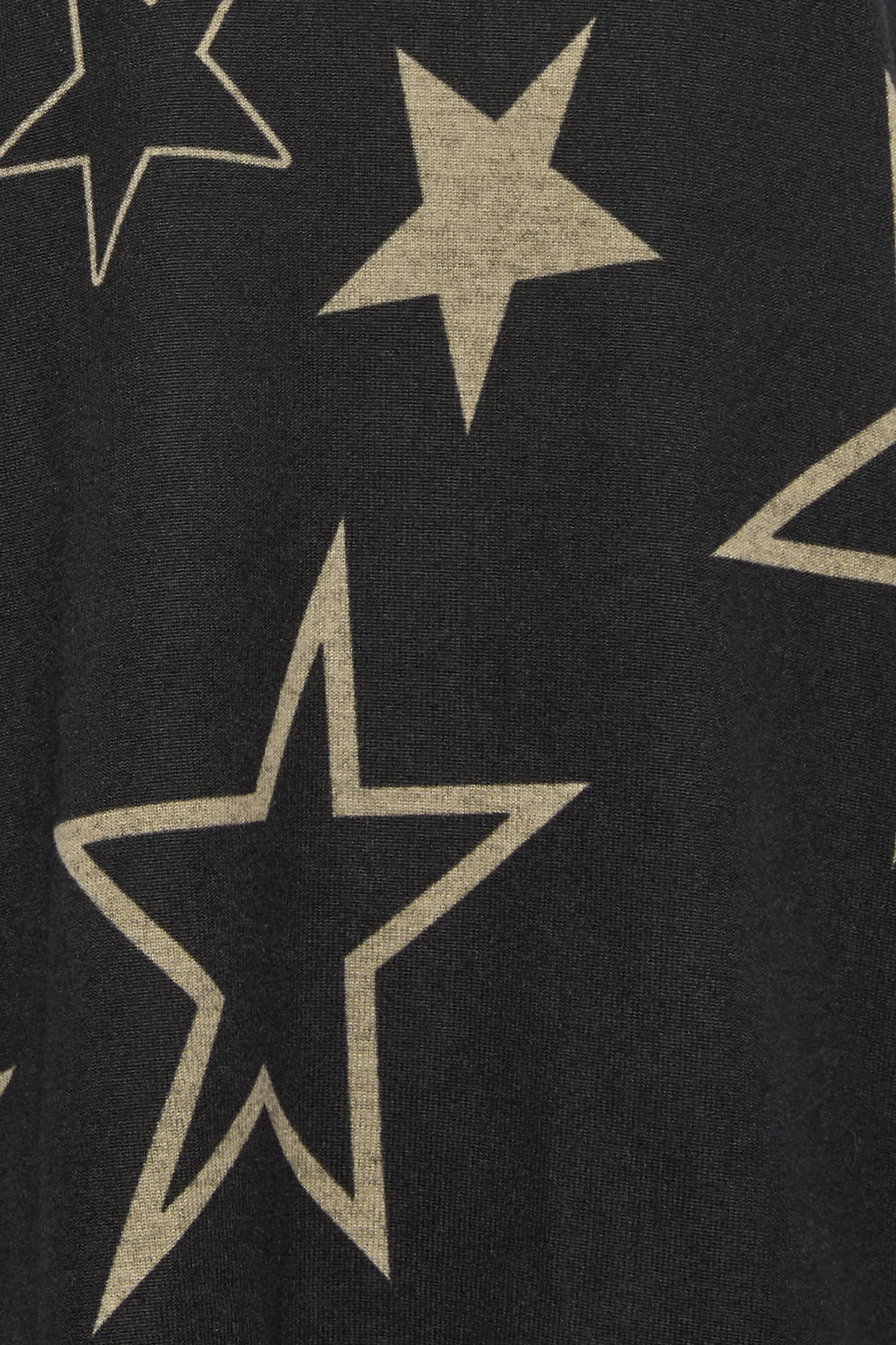 M&Co Womens M&Co Black Star Print Jumper