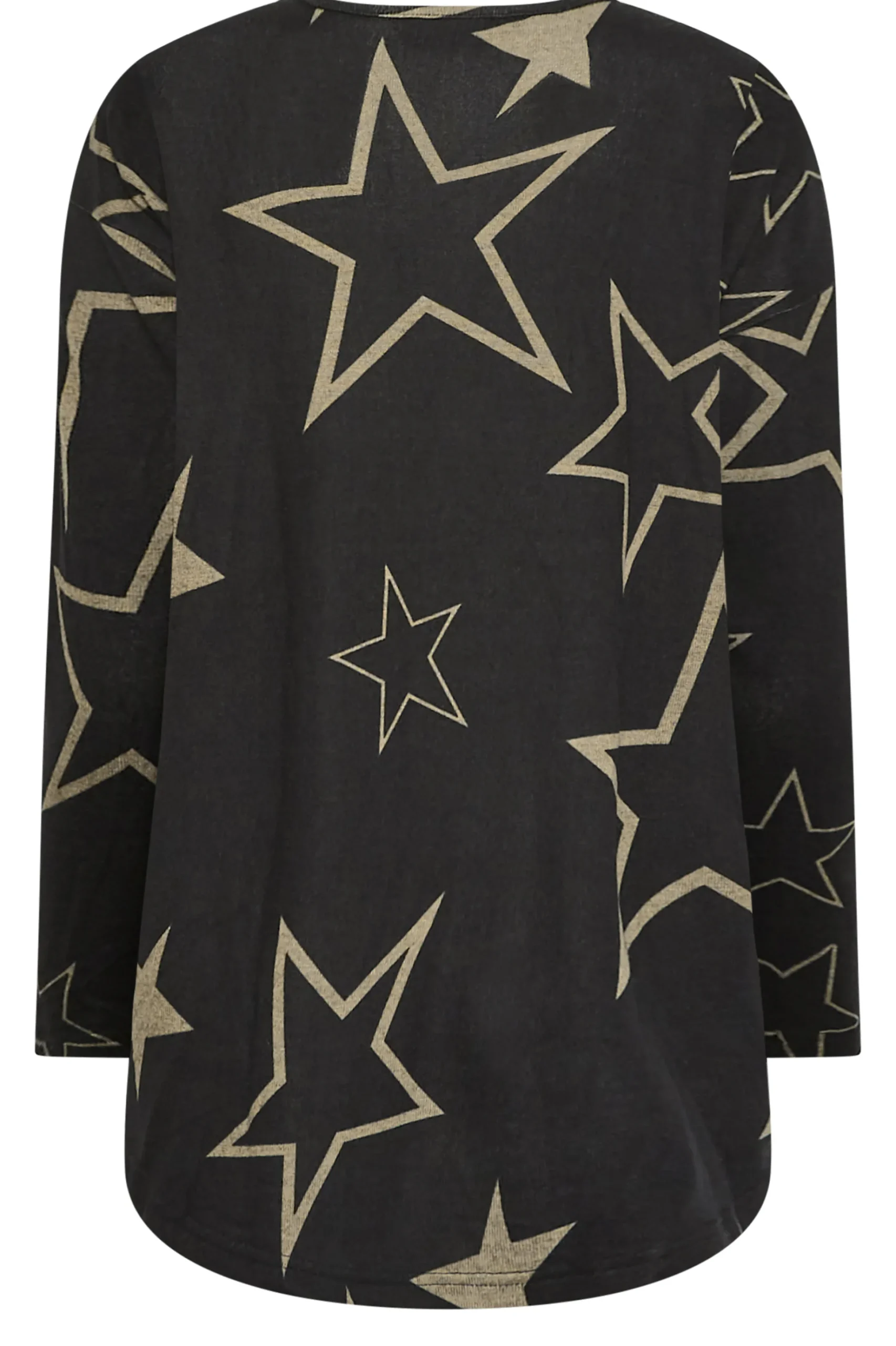 M&Co Womens M&Co Black Star Print Jumper