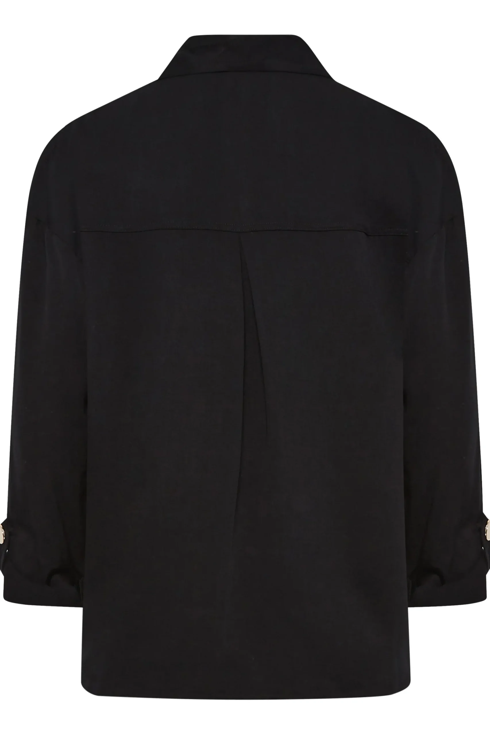 M&Co Womens M&Co Black Statement Button Shirt