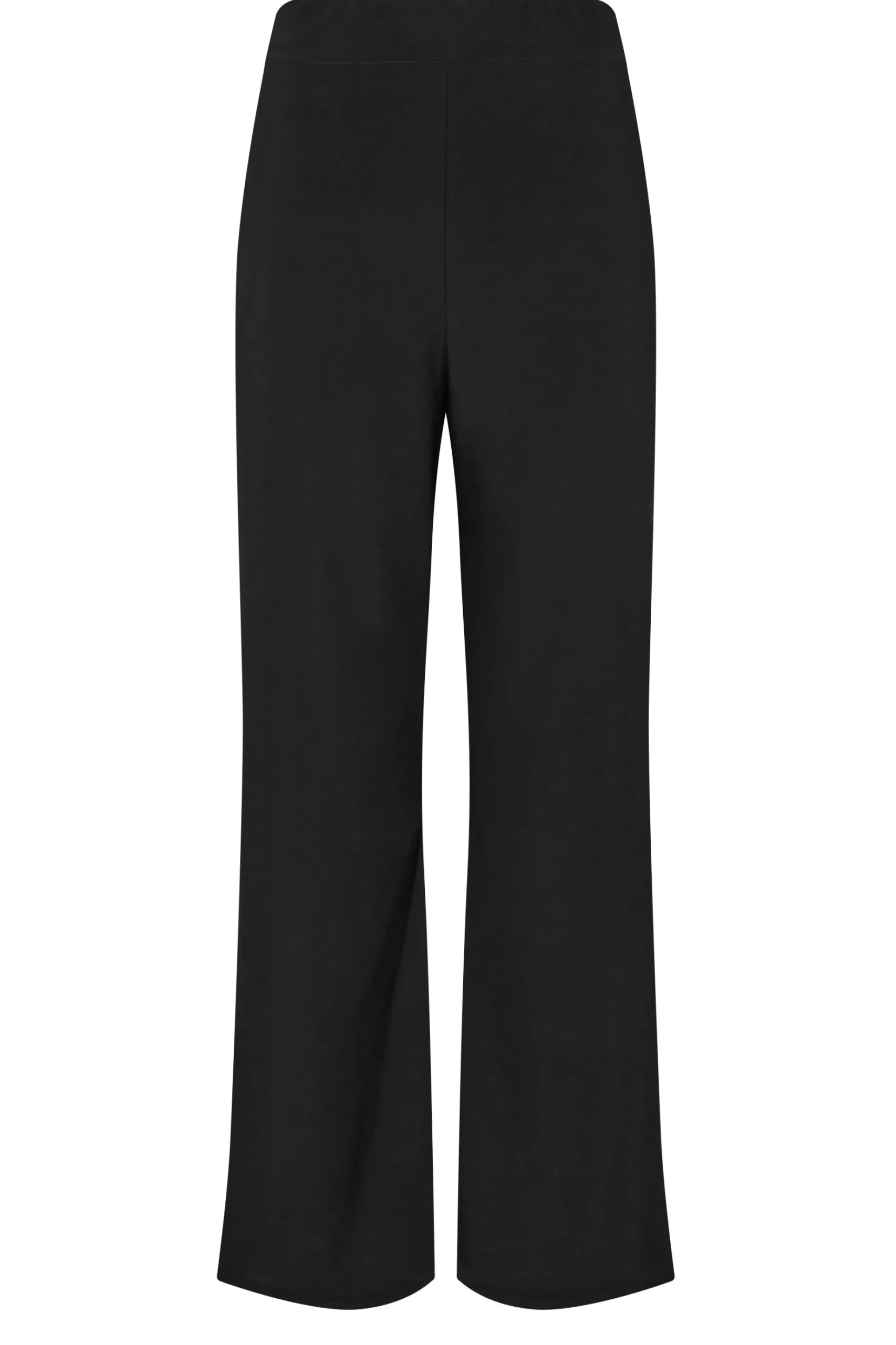M&Co Womens M&Co Black Stretch Wide Leg Trousers