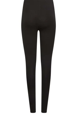 M&Co Womens M&Co Black Stretch Cotton Leggings