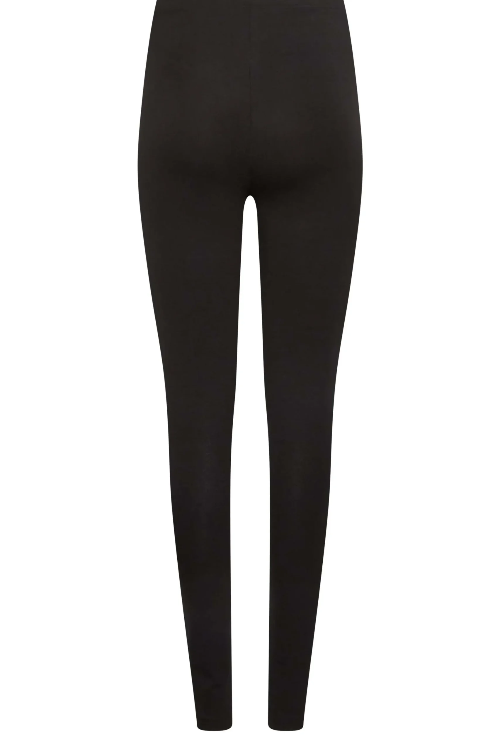 M&Co Womens M&Co Black Stretch Cotton Leggings