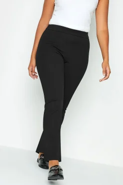 M&Co Womens M&Co Black Stretch Tapered Trousers