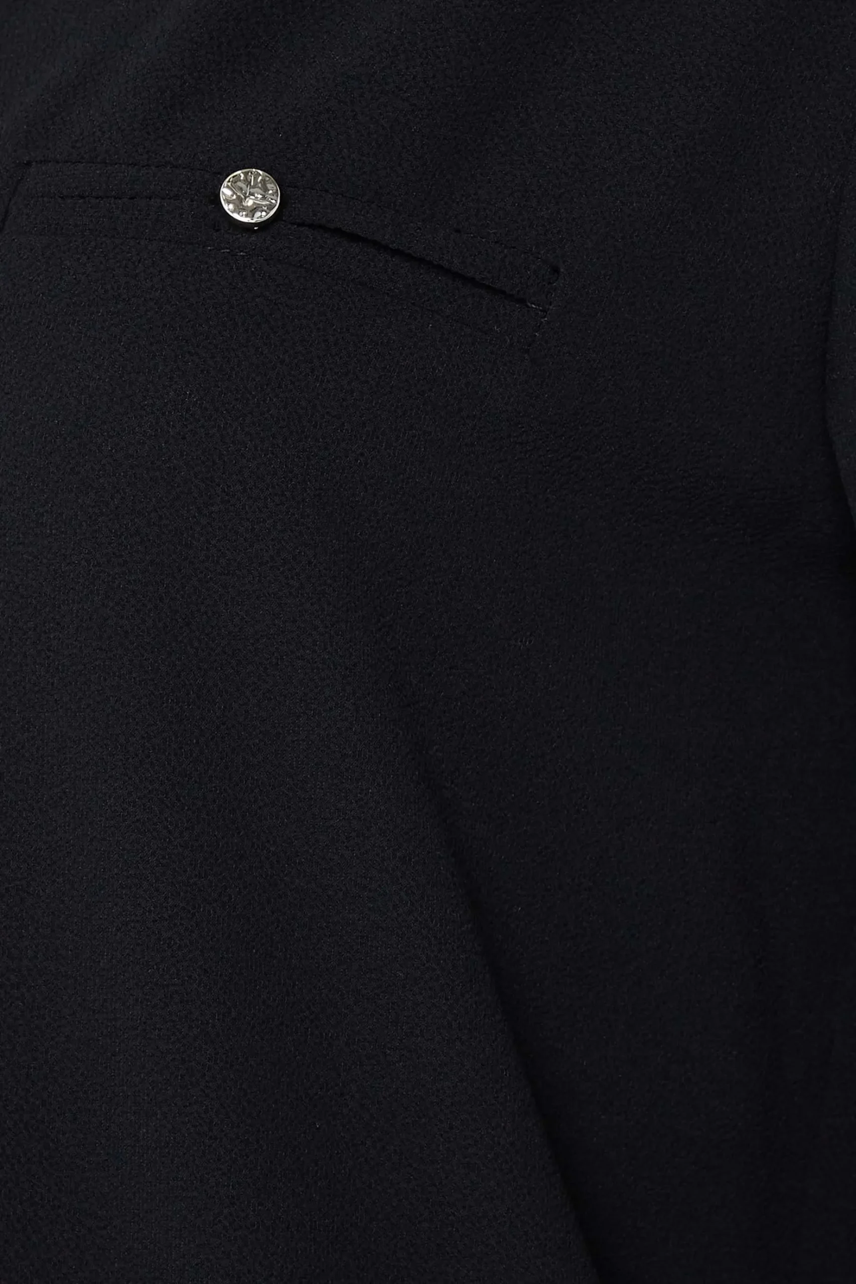 M&Co Womens M&Co Black Tab Sleeve Blouse