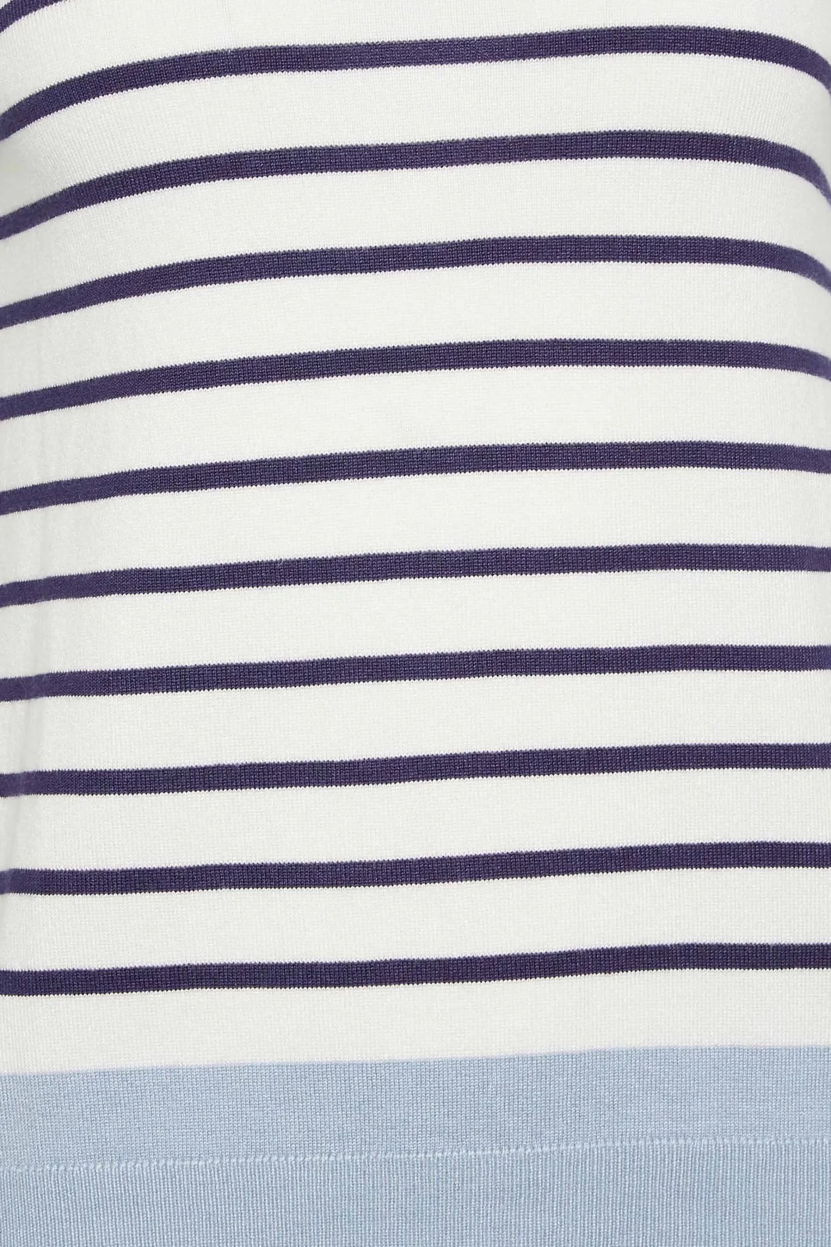 M&Co Womens M&Co Blue & White Stripe Jumper