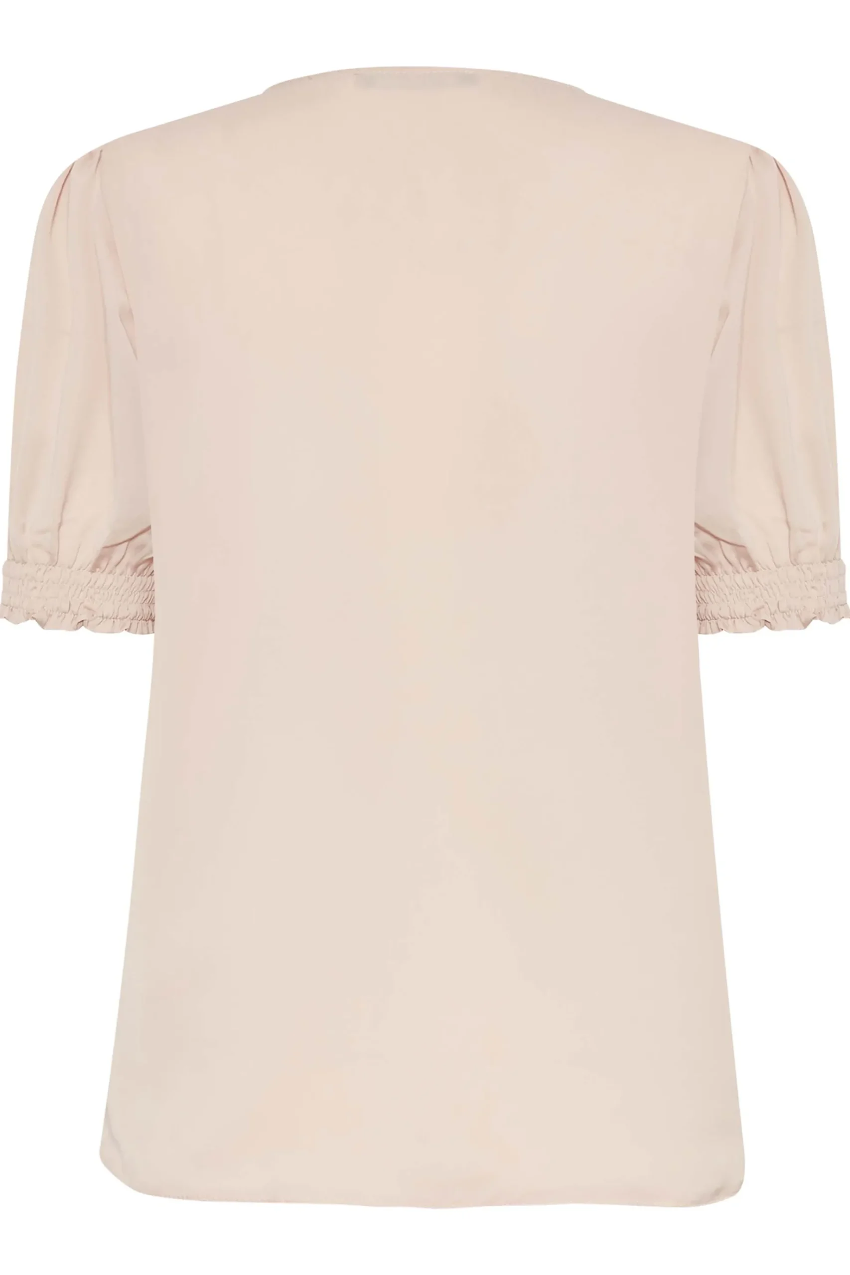 M&Co Womens M&Co Blush Pink Frill Front Blouse