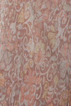 M&Co Womens M&Co Brown Paisley Print Glitter Blouse