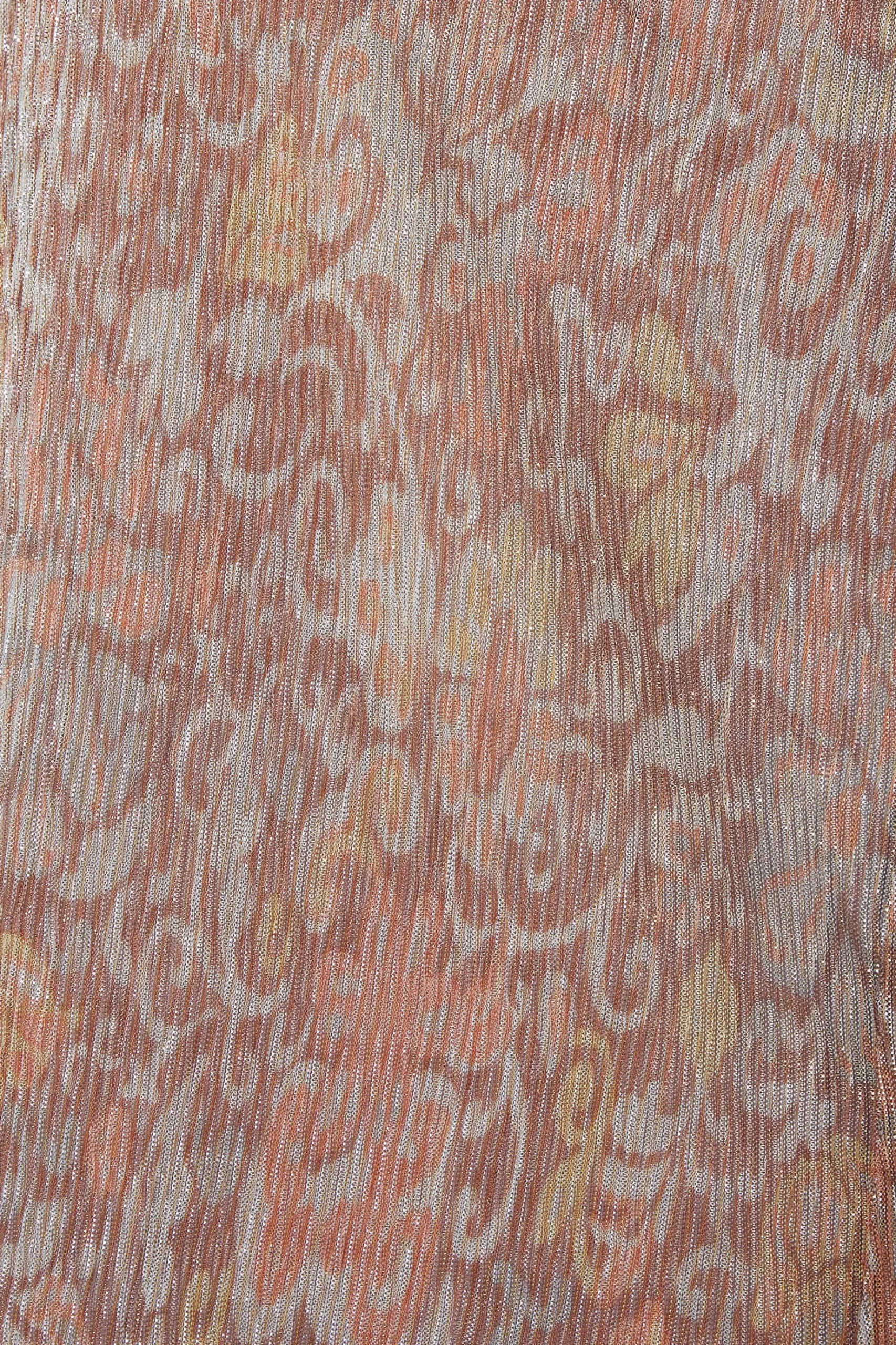 M&Co Womens M&Co Brown Paisley Print Glitter Blouse
