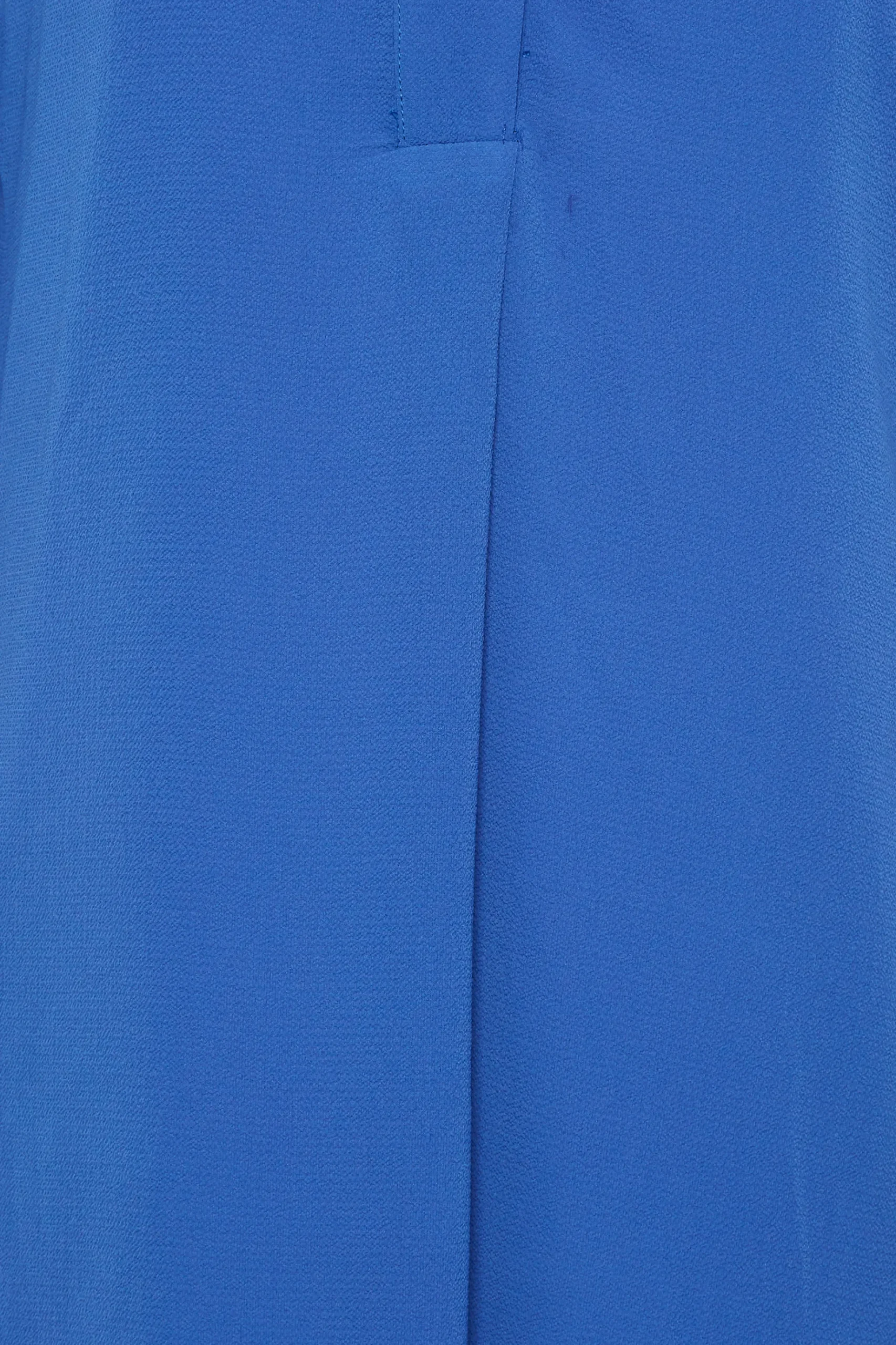 M&Co Womens M&Co Cobalt Blue Statement Button Tab Sleeve Shirt