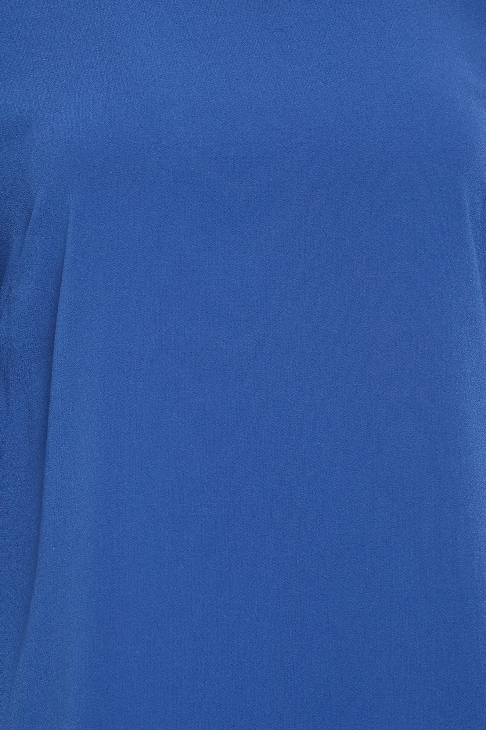 M&Co Womens M&Co Cobalt Blue Frill Sleeve Blouse