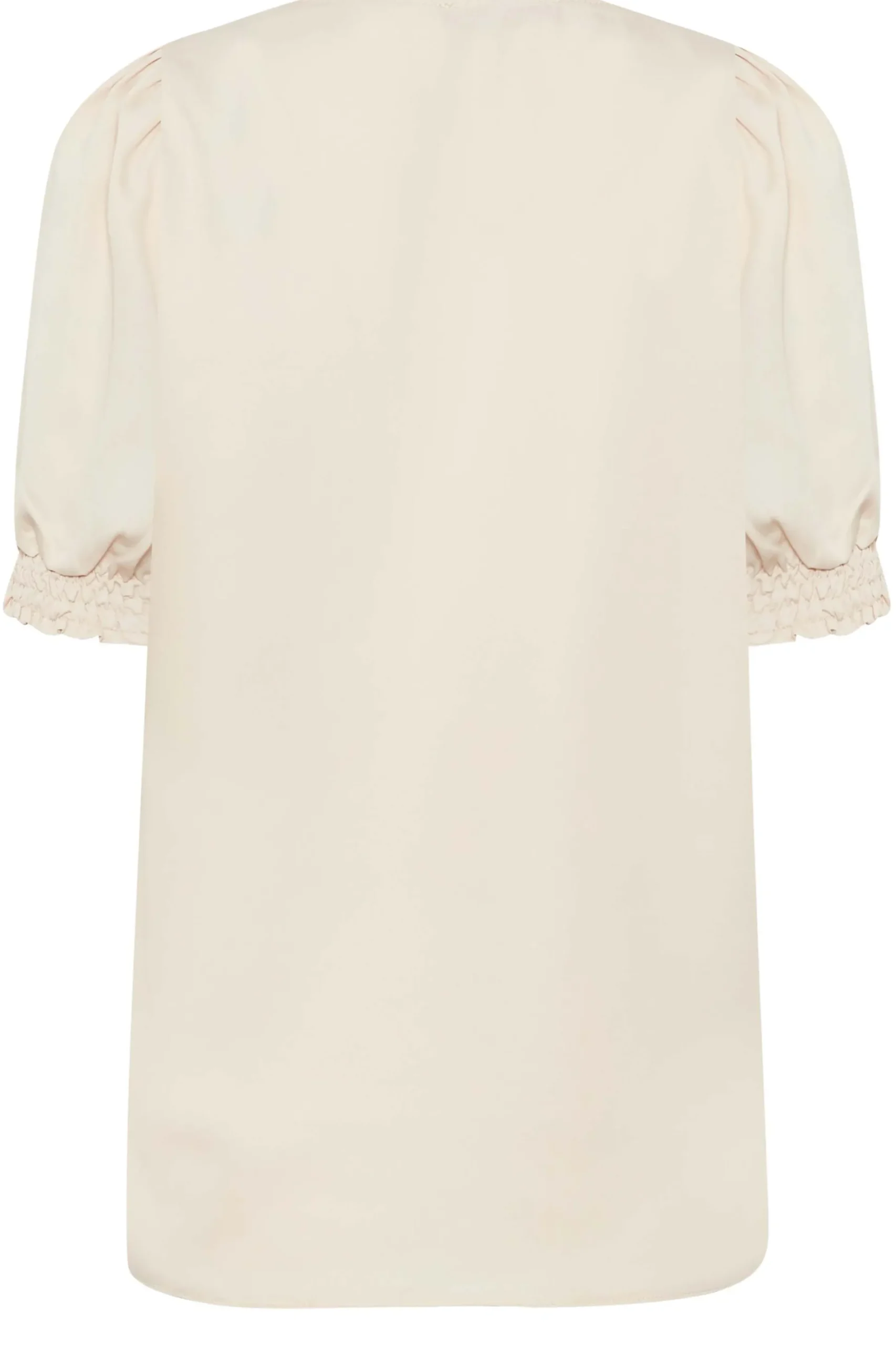 M&Co Womens M&Co Cream Frill Front Blouse