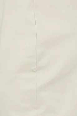 M&Co Womens M&Co Cream Stretch Bengaline Trousers