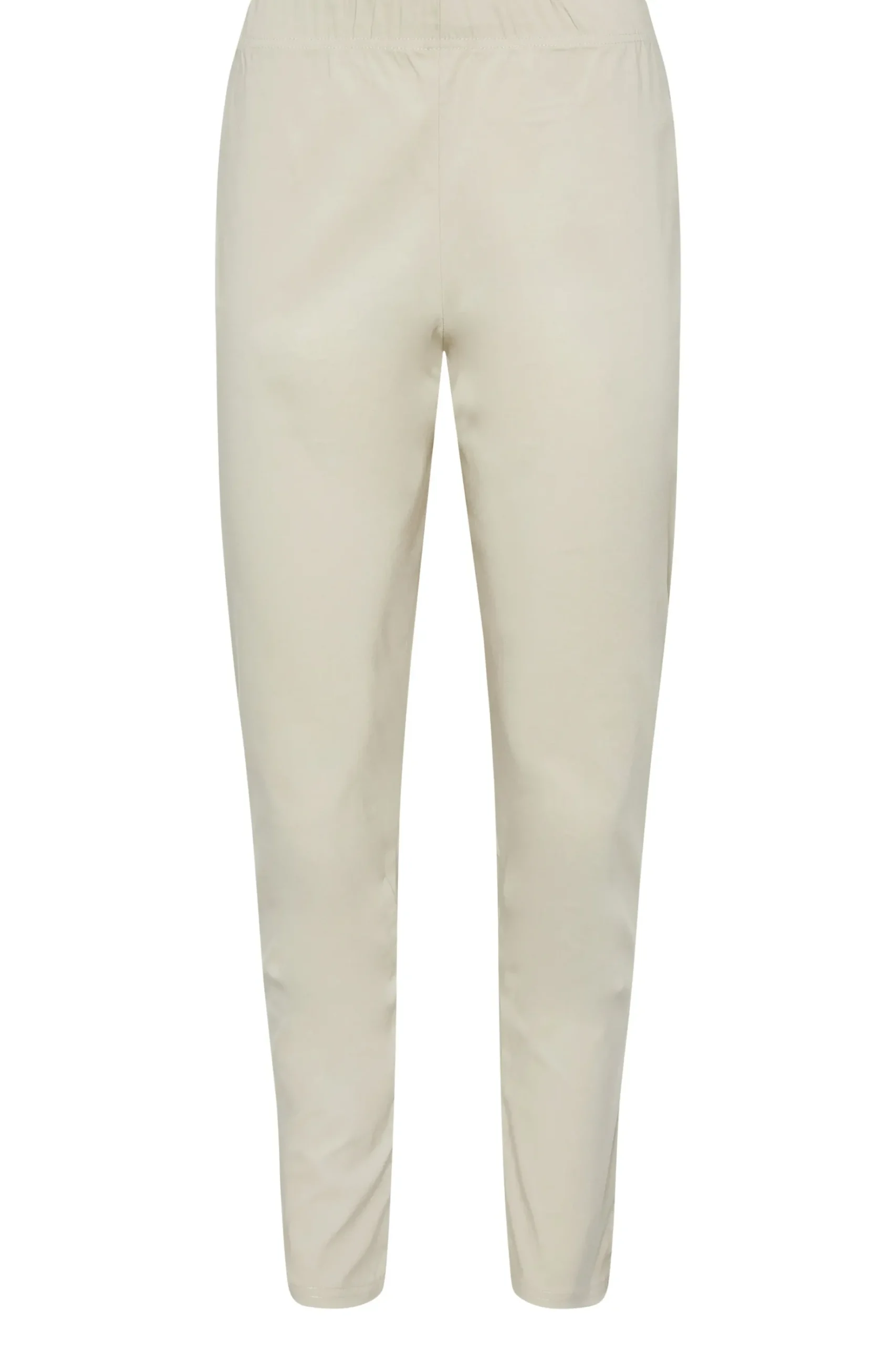 M&Co Womens M&Co Cream Stretch Bengaline Trousers