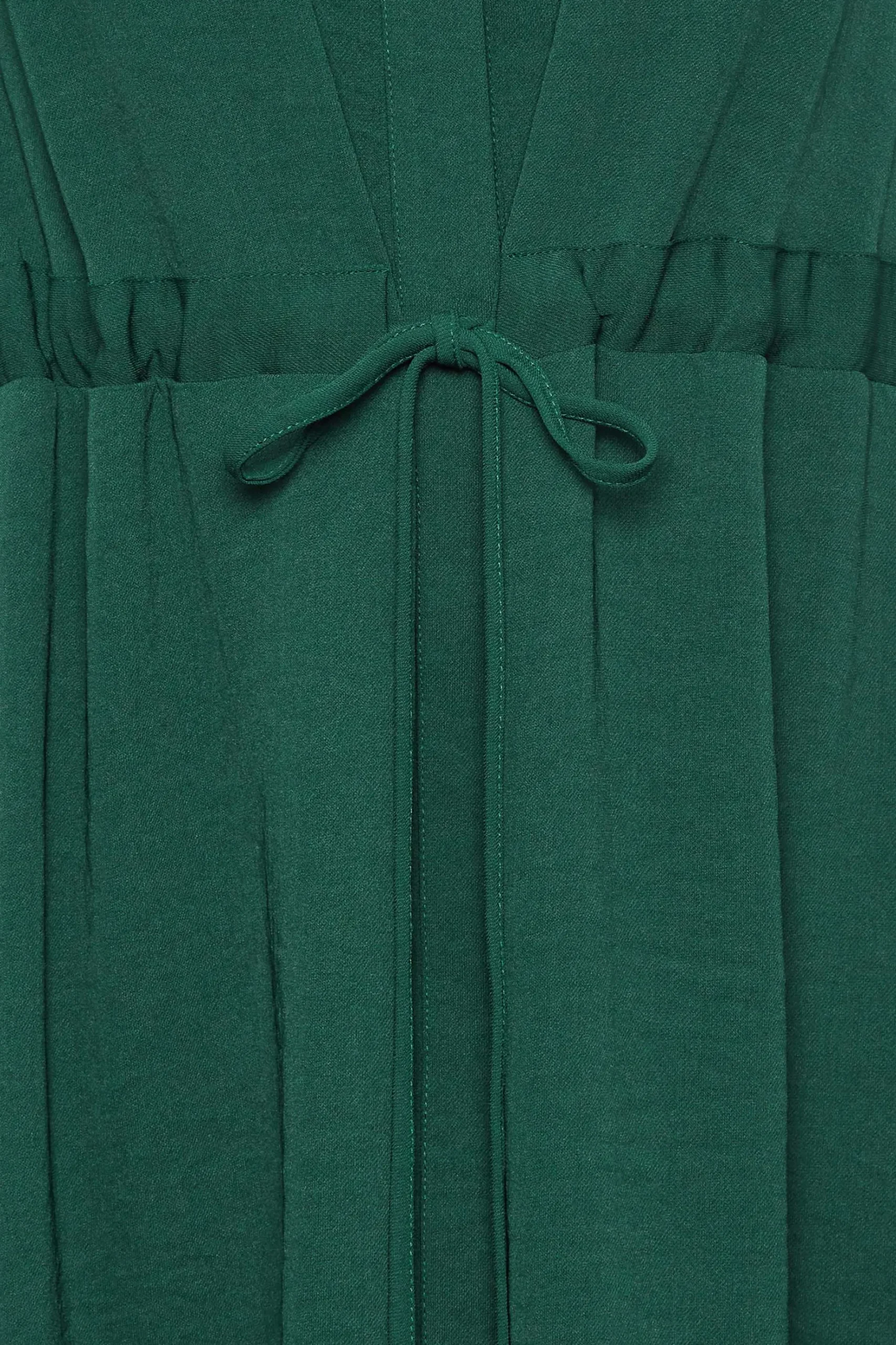 M&Co Womens M&Co Emerald Green Tie Waist Tunic Shirt
