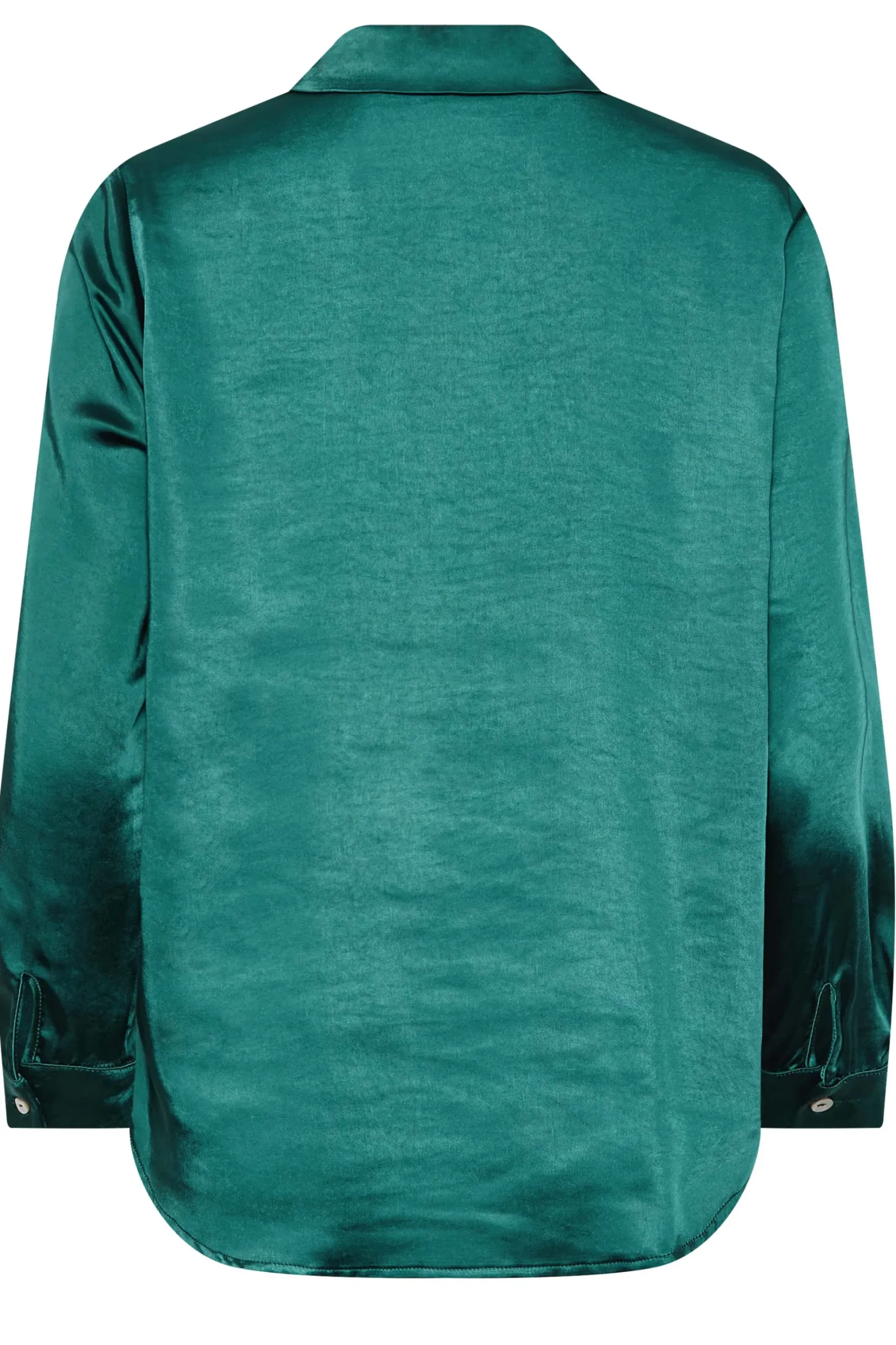 M&Co Womens M&Co Emerald Green Satin Shirt