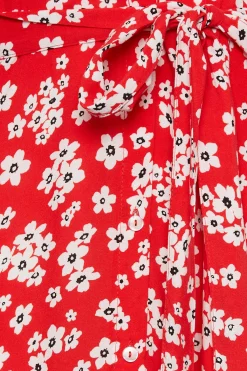 M&Co Womens M&Co Floral Print Button Through Midi Dress