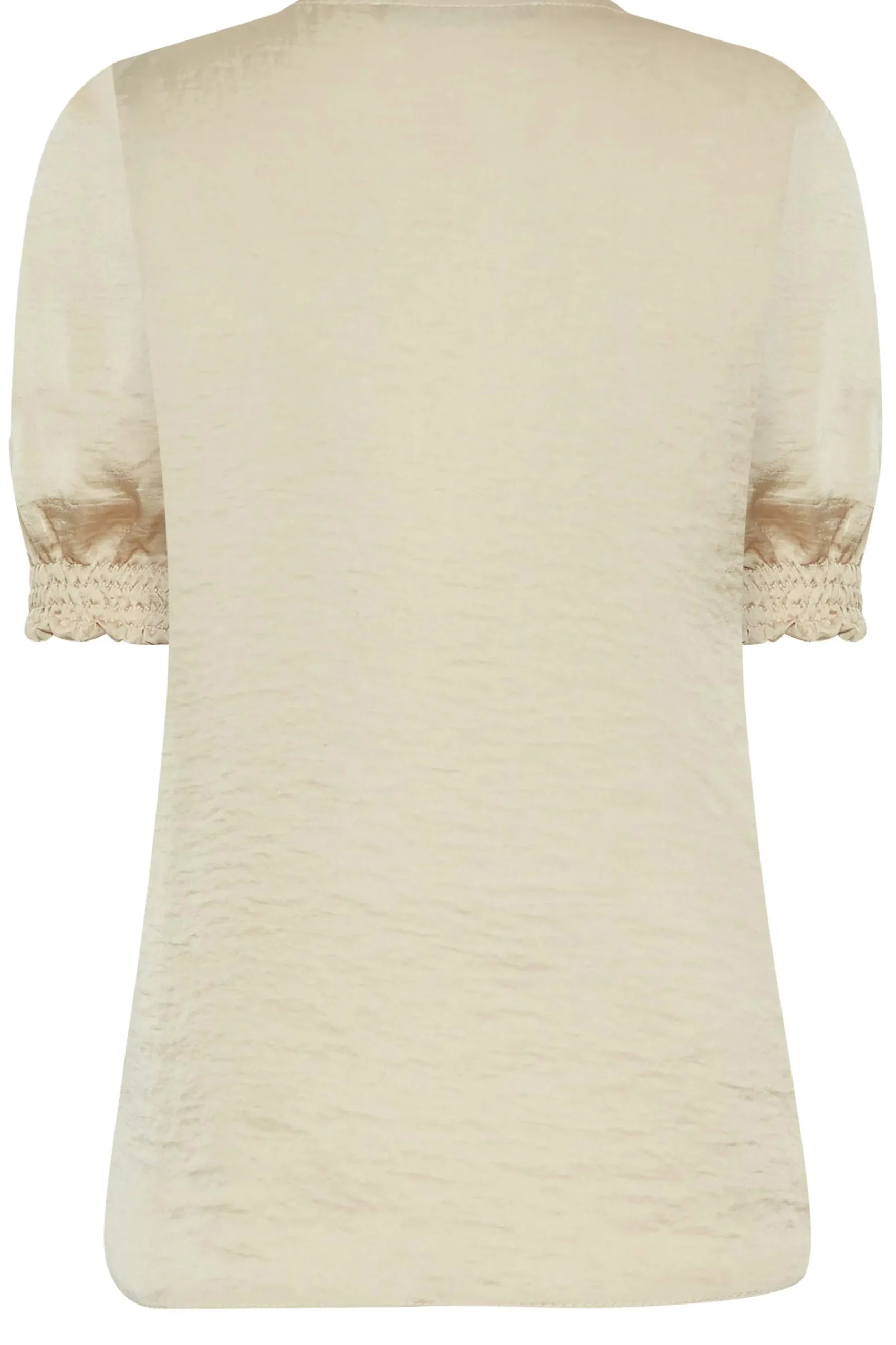 M&Co Womens M&Co Gold Frill Front Blouse