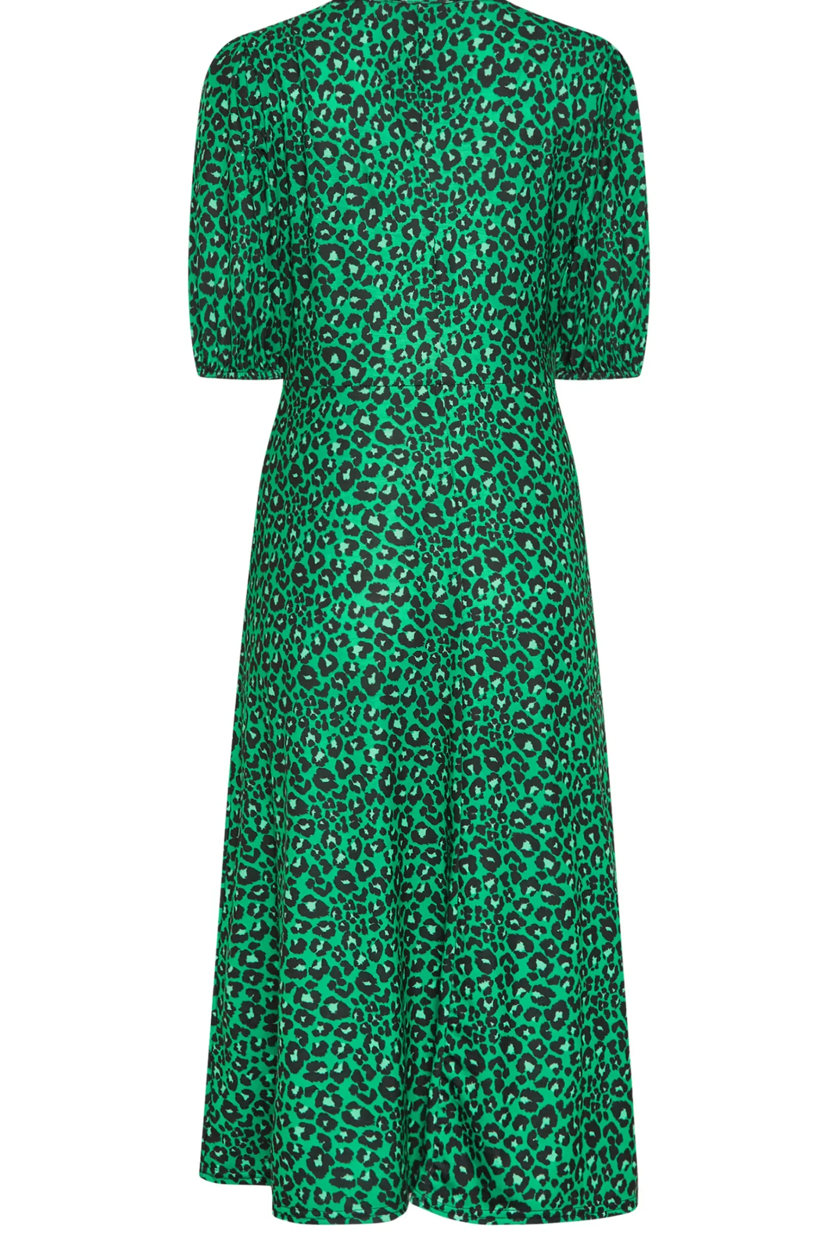 M&Co Womens M&Co Green Animal Print Dress