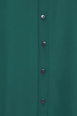 M&Co Womens M&Co Green Button Through Shirt