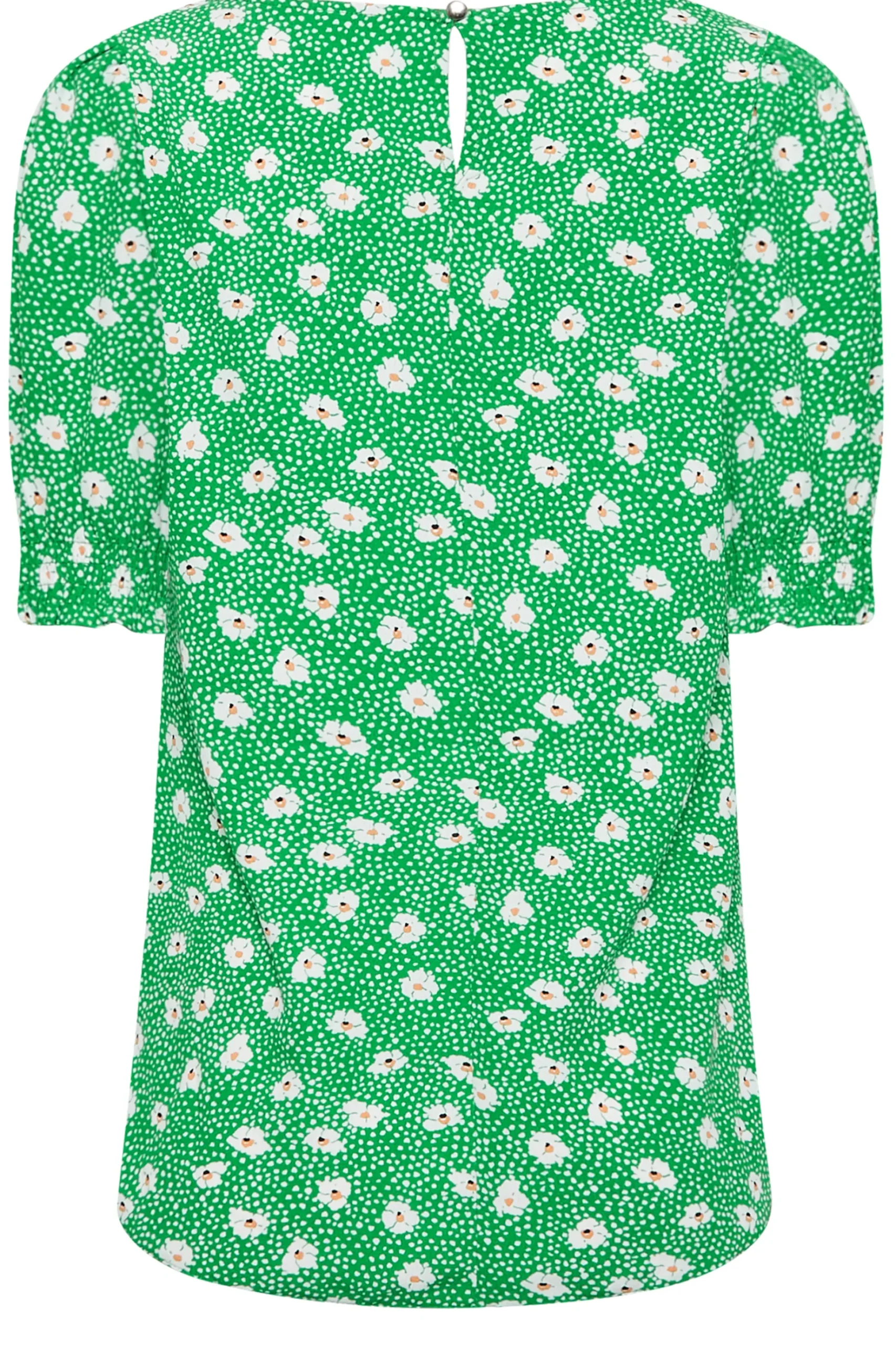 M&Co Womens M&Co Green Daisy Print Blouse