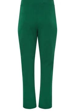 M&Co Womens M&Co Green Stretch Tapered Trousers