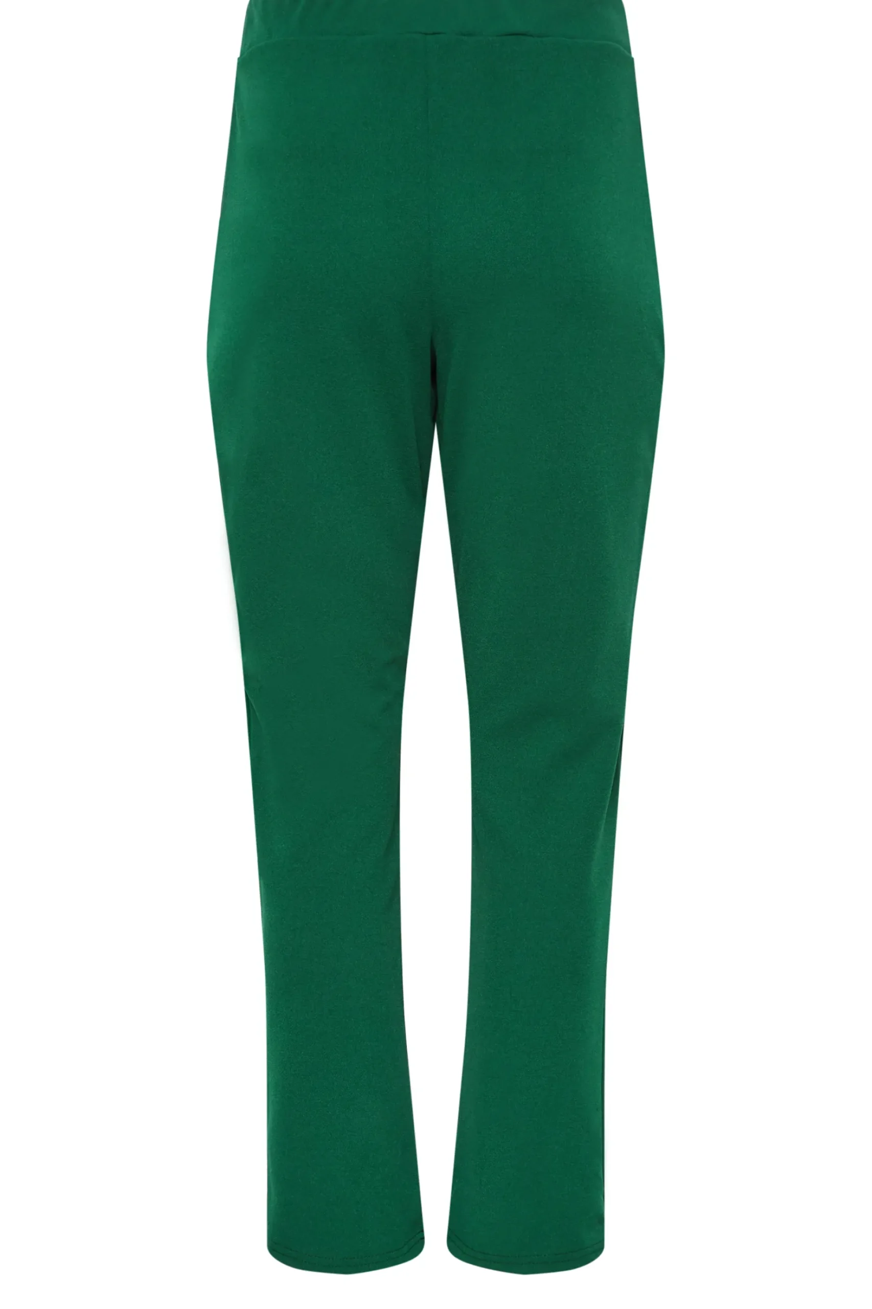M&Co Womens M&Co Green Stretch Tapered Trousers