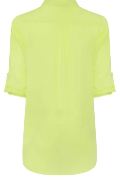 M&Co Womens M&Co Green Tab Sleeve Blouse