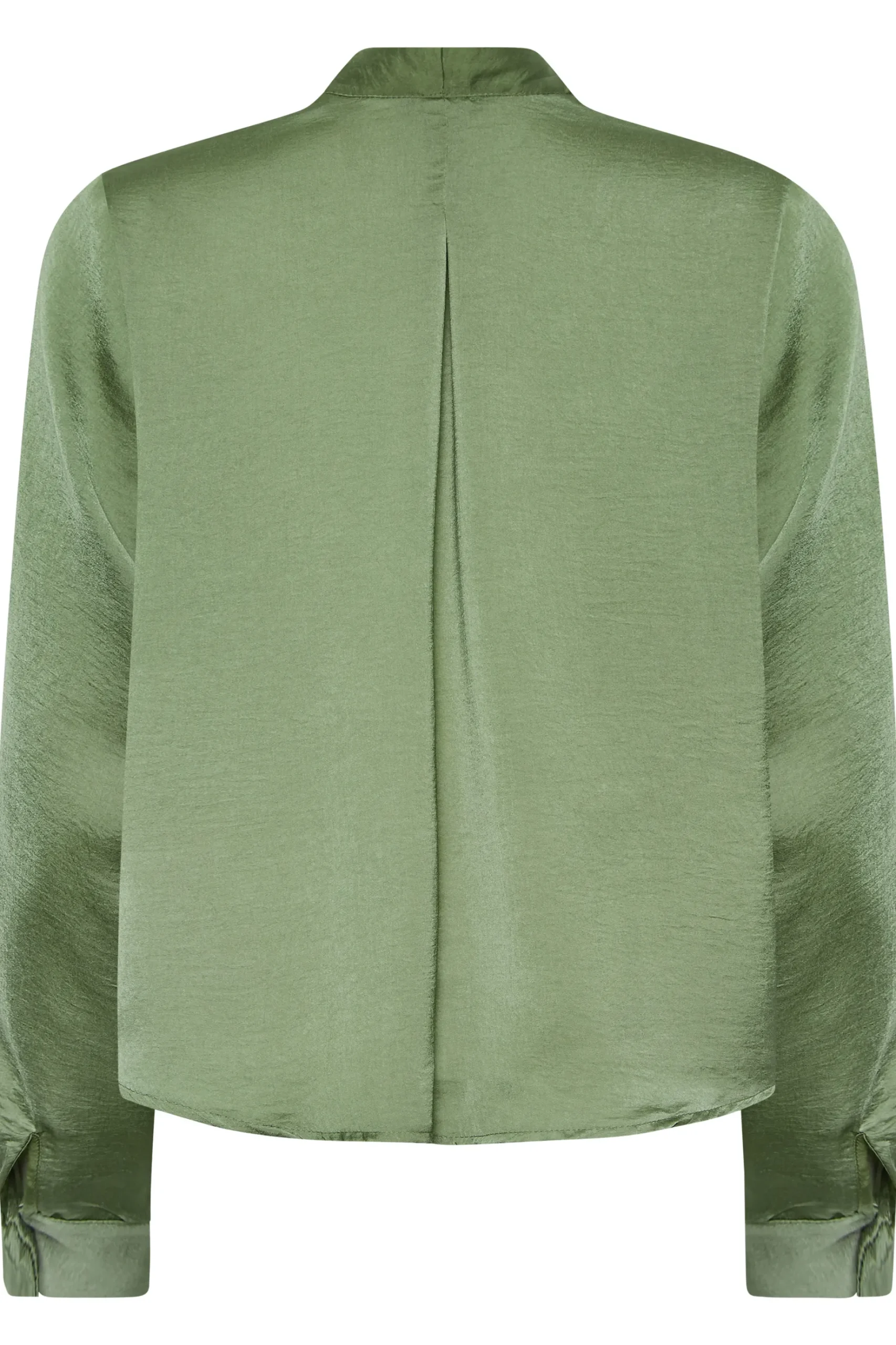 M&Co Womens M&Co Green Wrap Front Blouse
