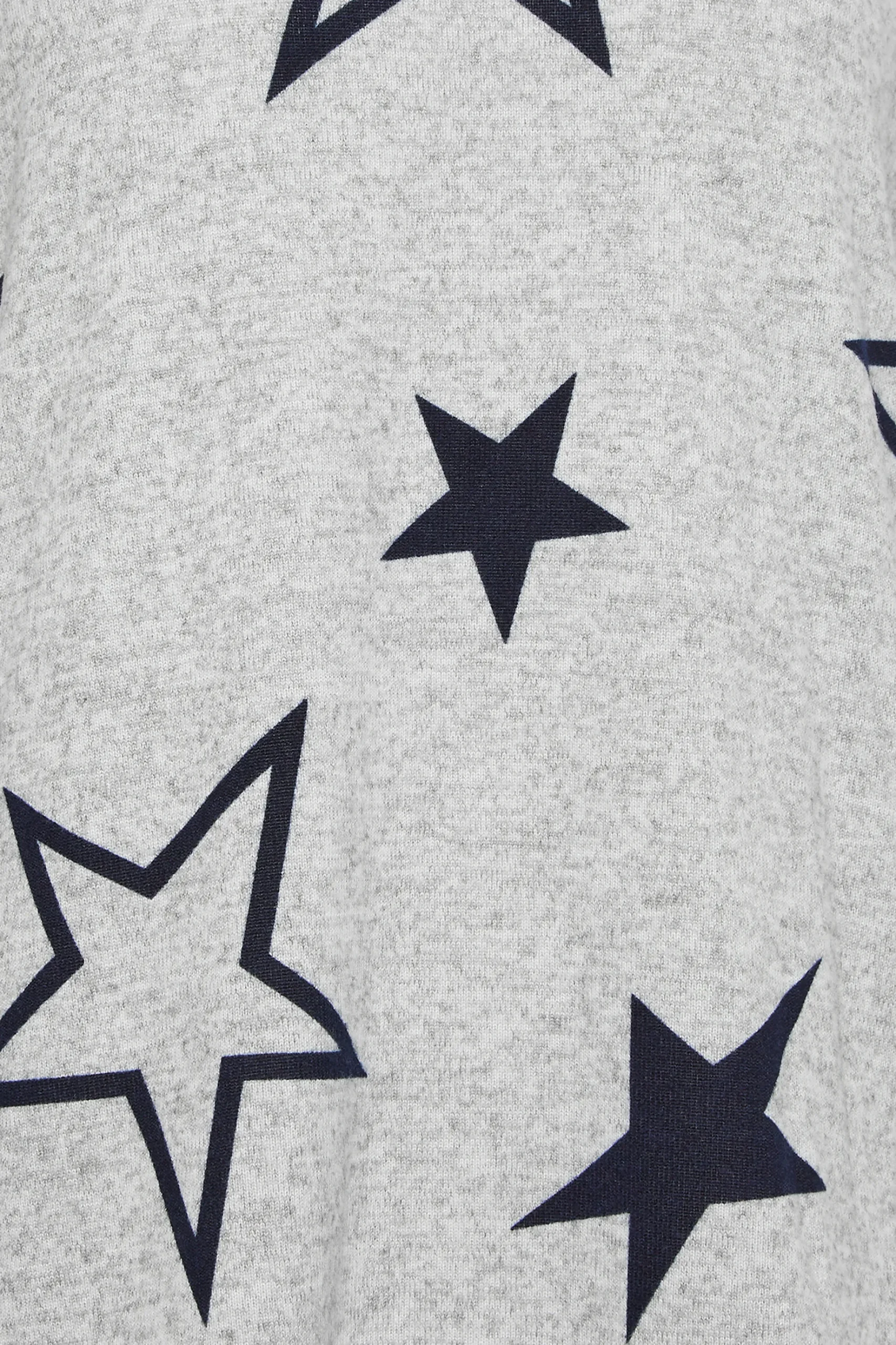 M&Co Womens M&Co Grey Star Print Jumper