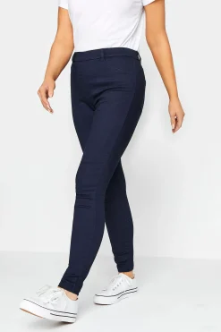 M&Co Womens M&Co Indigo Blue Stretch Jeggings
