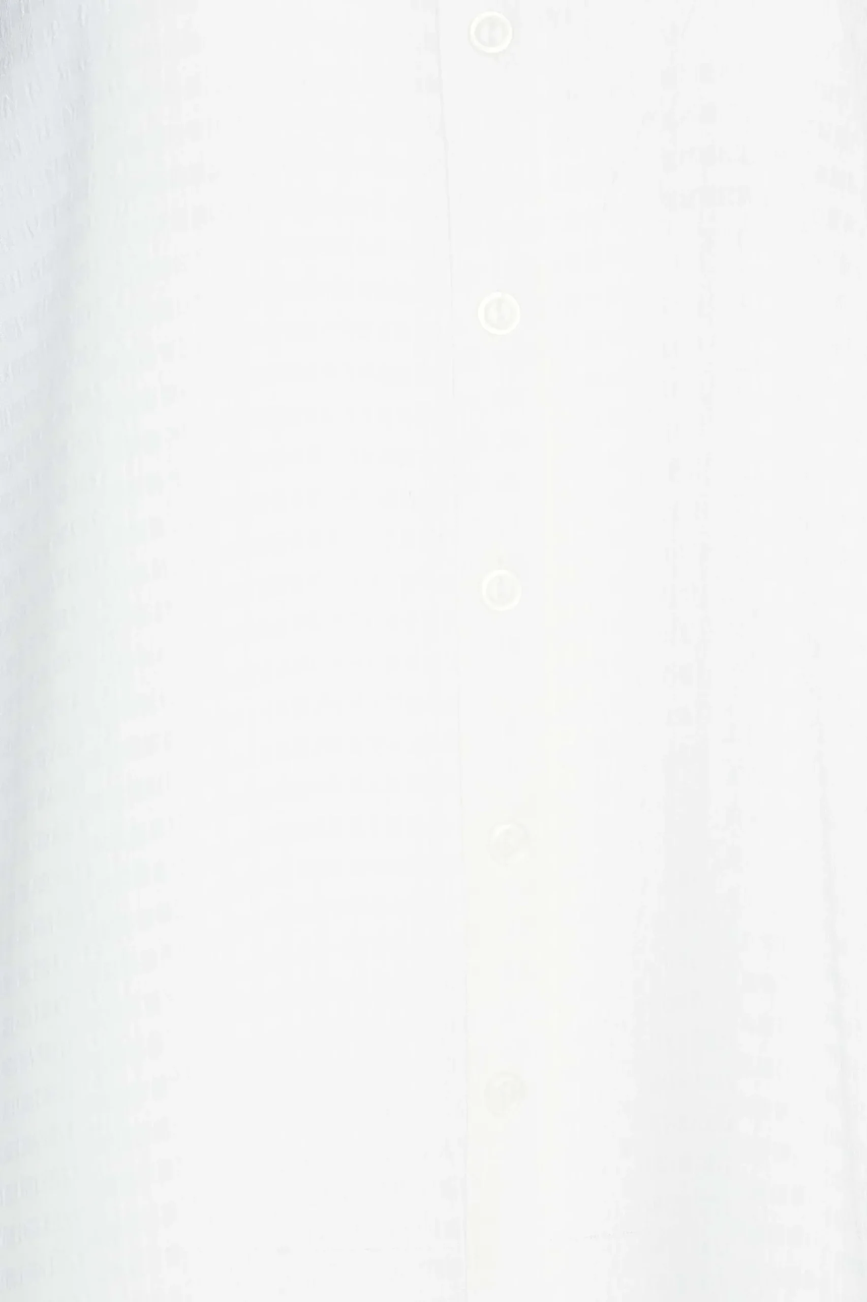 M&Co Womens M&Co Ivory White Dobby Check Tab Sleeve Shirt